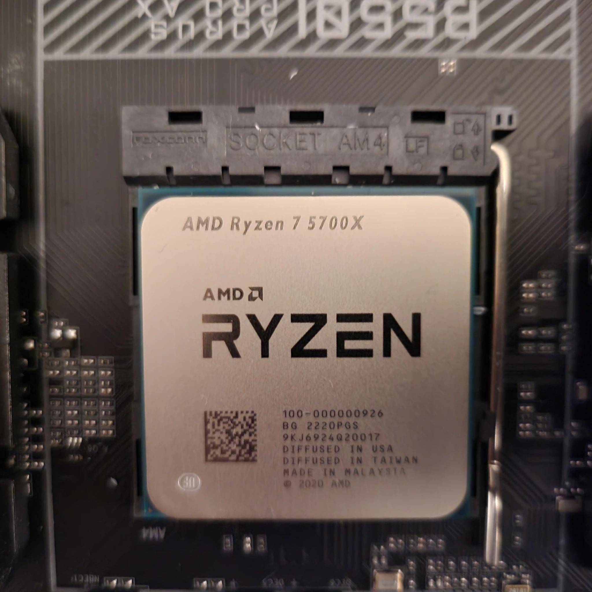 5700X + B550I + 32GB DDR4 3600