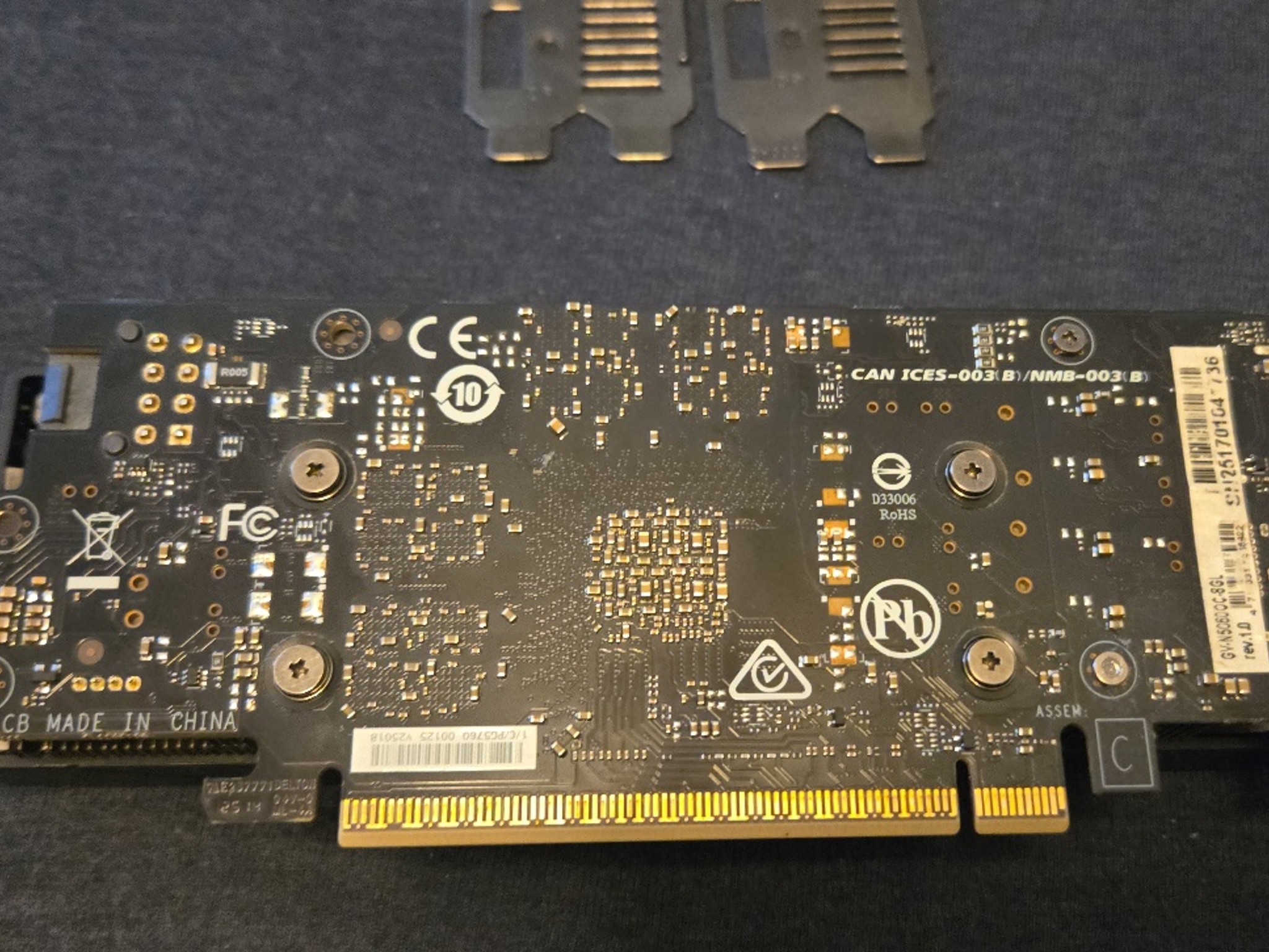 GIGABYTE GeForce RTX 5060 OC Low Profile 8G