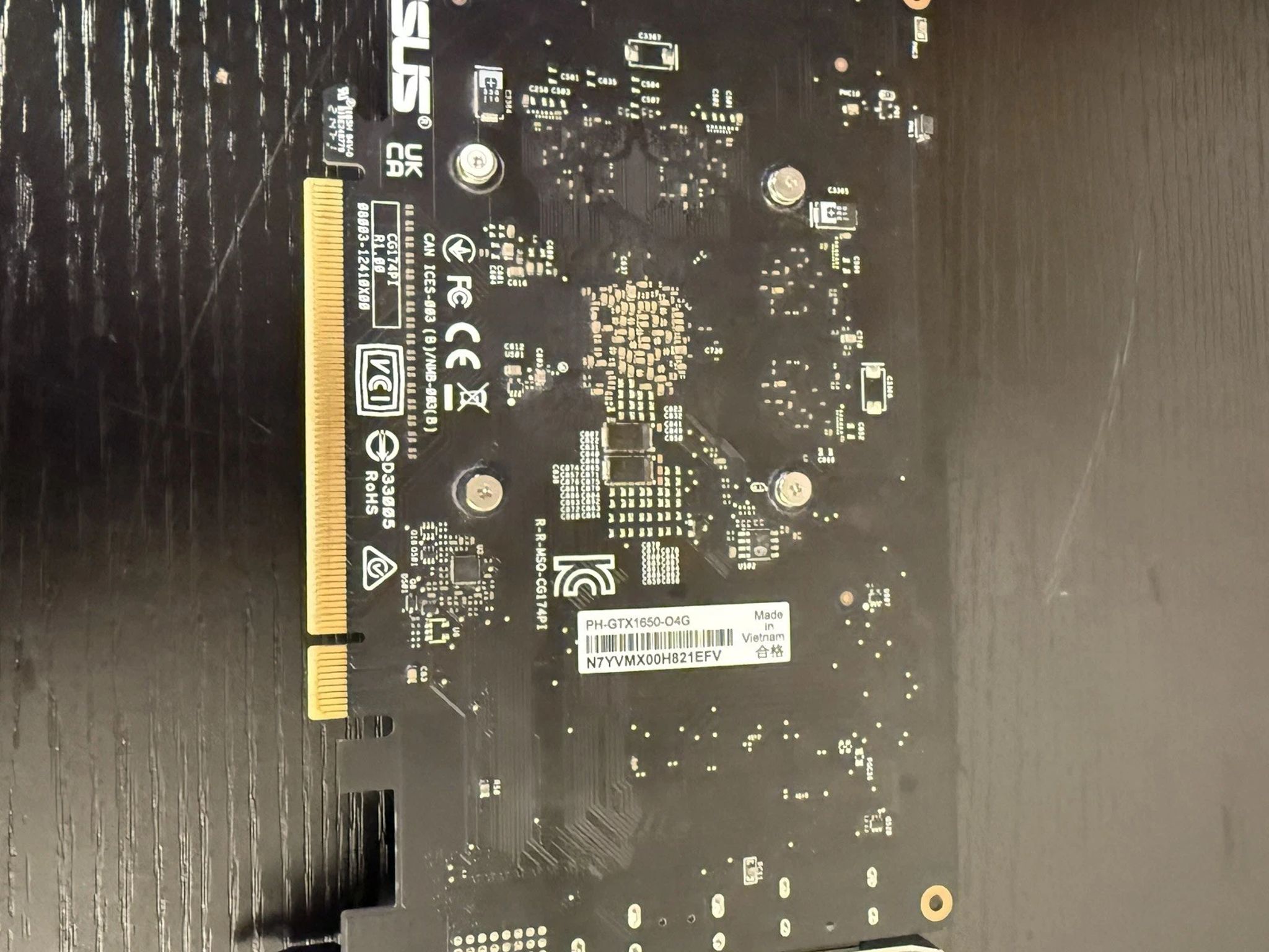 Asus GeForce GTX 1650 Phoenix EVO OC Edition 4gb GDDR5 PH-GTX1650-O4G no 6 pin needed!