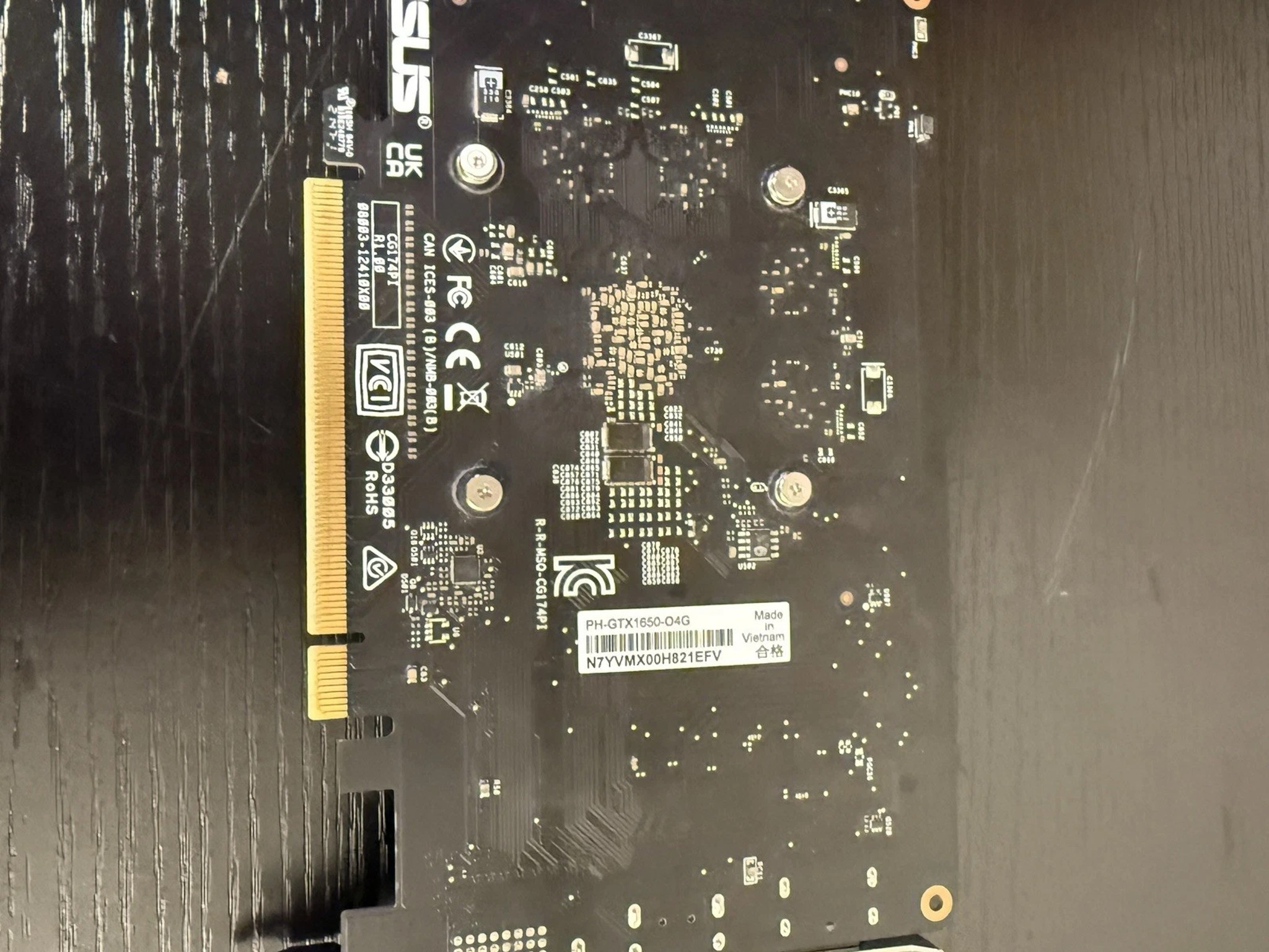 Asus GeForce GTX 1650 Phoenix EVO OC Edition 4gb GDDR5 PH-GTX1650-O4G no 6 pin needed!