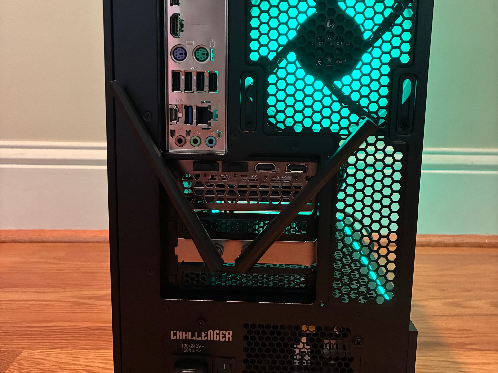 RX 6600 12100F 32GB RAM 1TB Samsung NVME SSD WIFI 6E Windows 11 Custom RGB Gaming PC