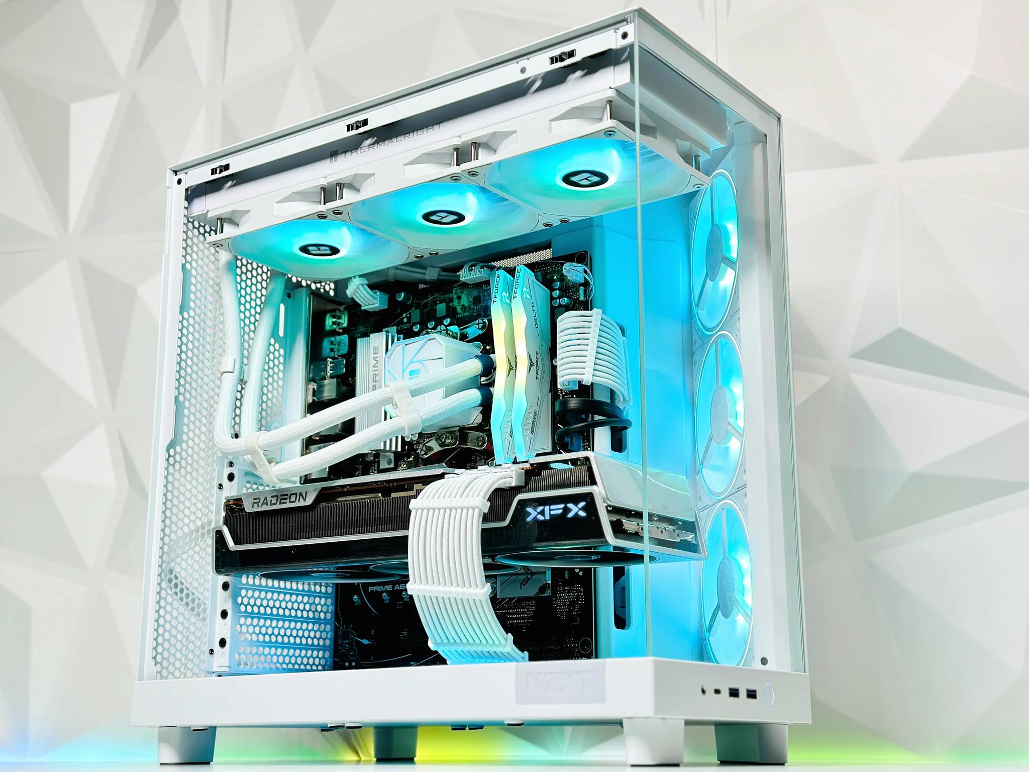 🛸👽🧊🥶Glacius|| Extreme Gaming PC🧊AMD RX 7900 XT 20GB🧊Ryzen 7 7700X🧊32GB DDR5🧊1TB NVME SSD
