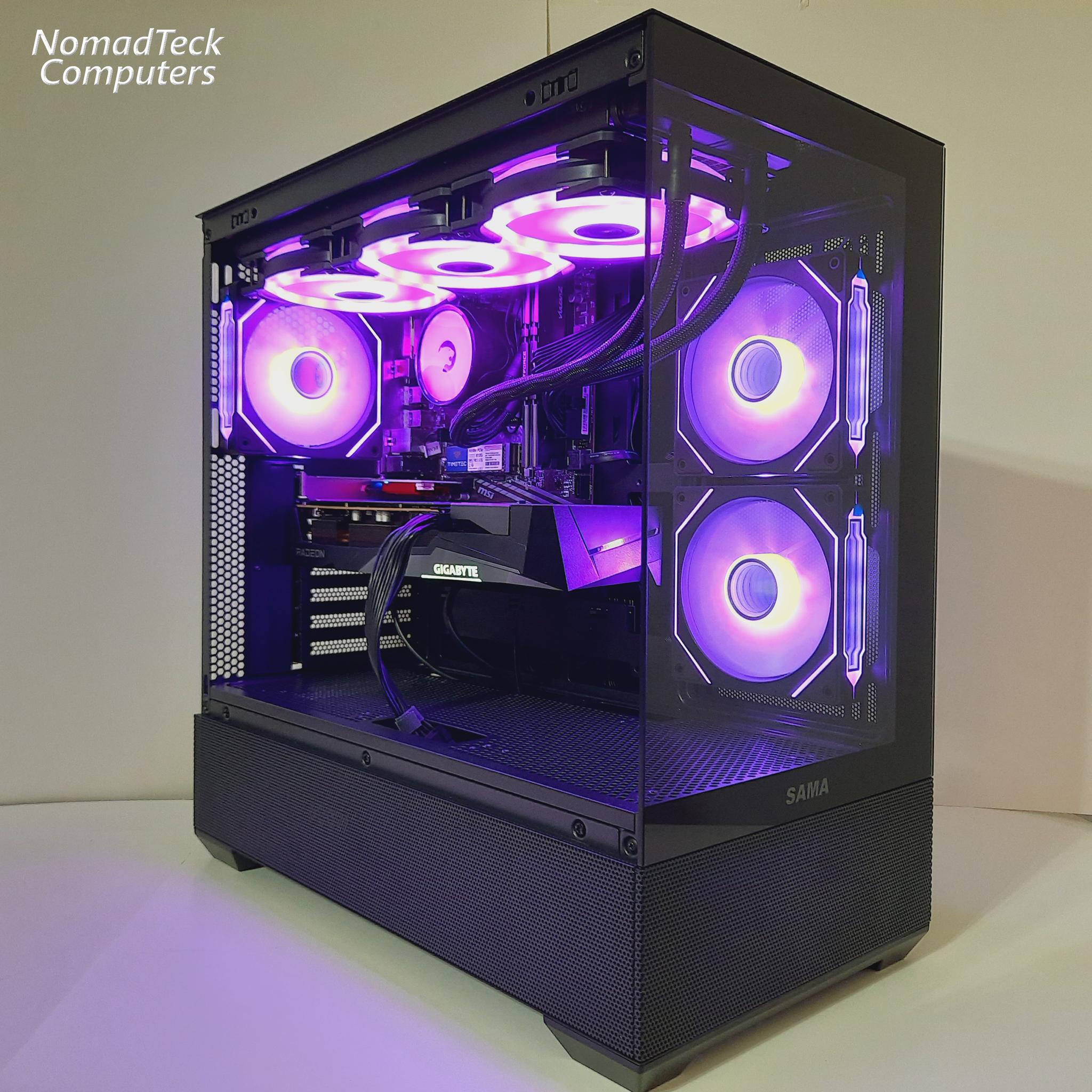 ⚡Best Value Liquid Cooled Gaming PC - RX 7600 8GB ● Ryzen 5 5500 ● 16GB RAM ● 1TB SSD ● Wi-Fi