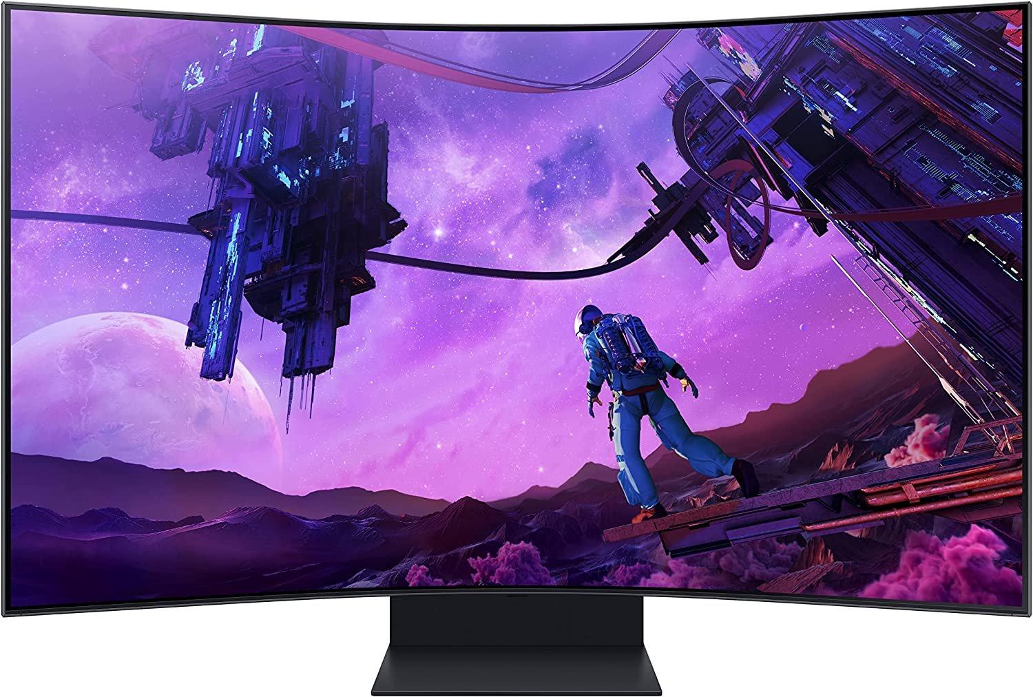 Samsung 55” Odyssey Ark 4K UHD 165Hz 1ms Quantum Mini-LED Curved Gaming Screen