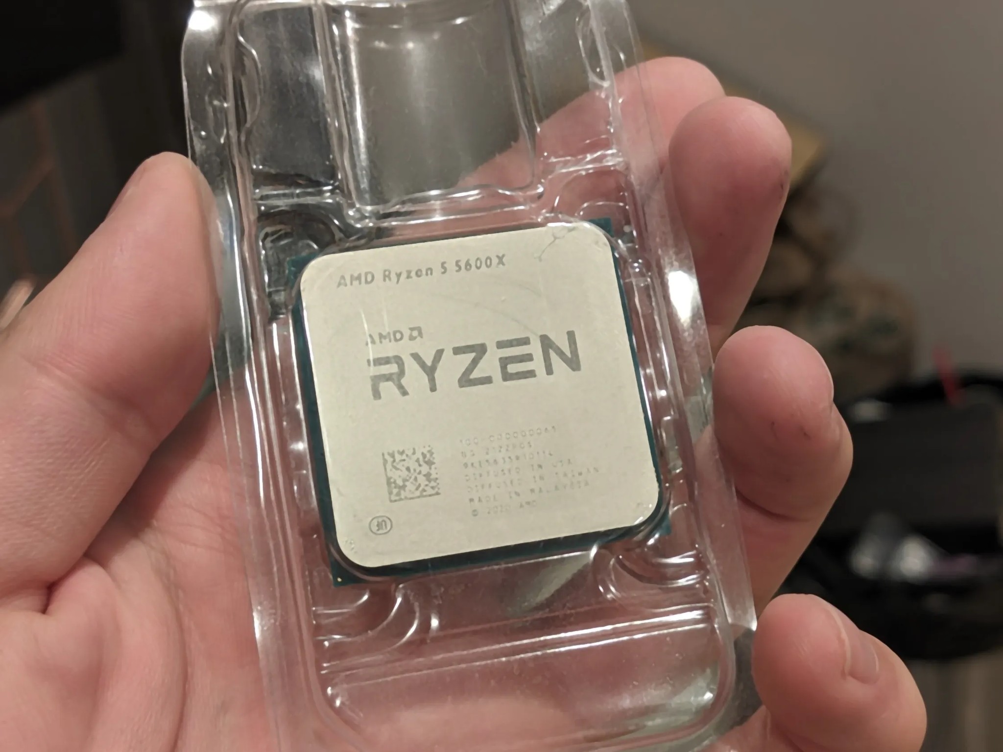 5600x CPU great condition, AMD cooler included