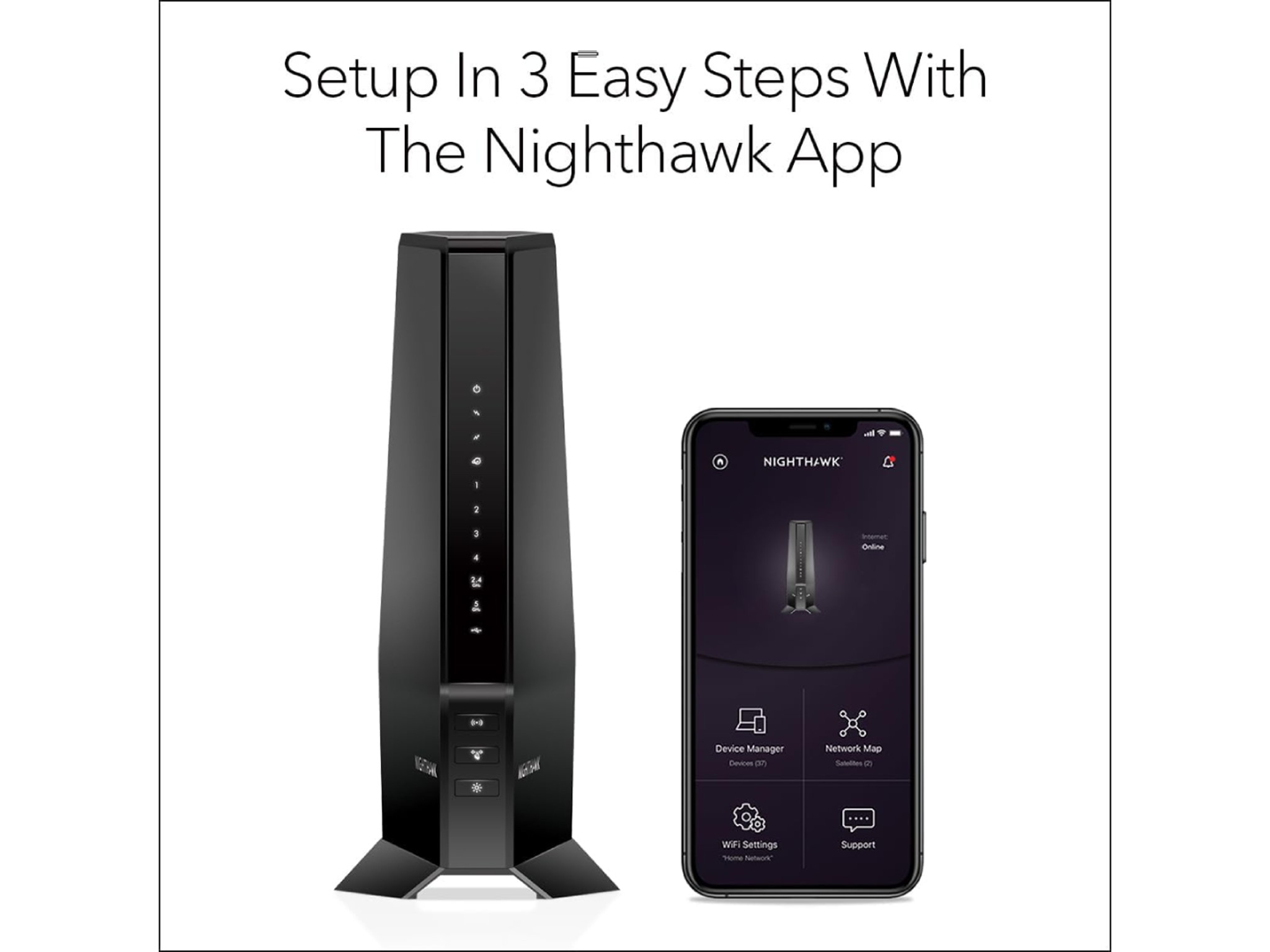 NETGEAR Nighthawk Modem Router Combo (CAX30S)