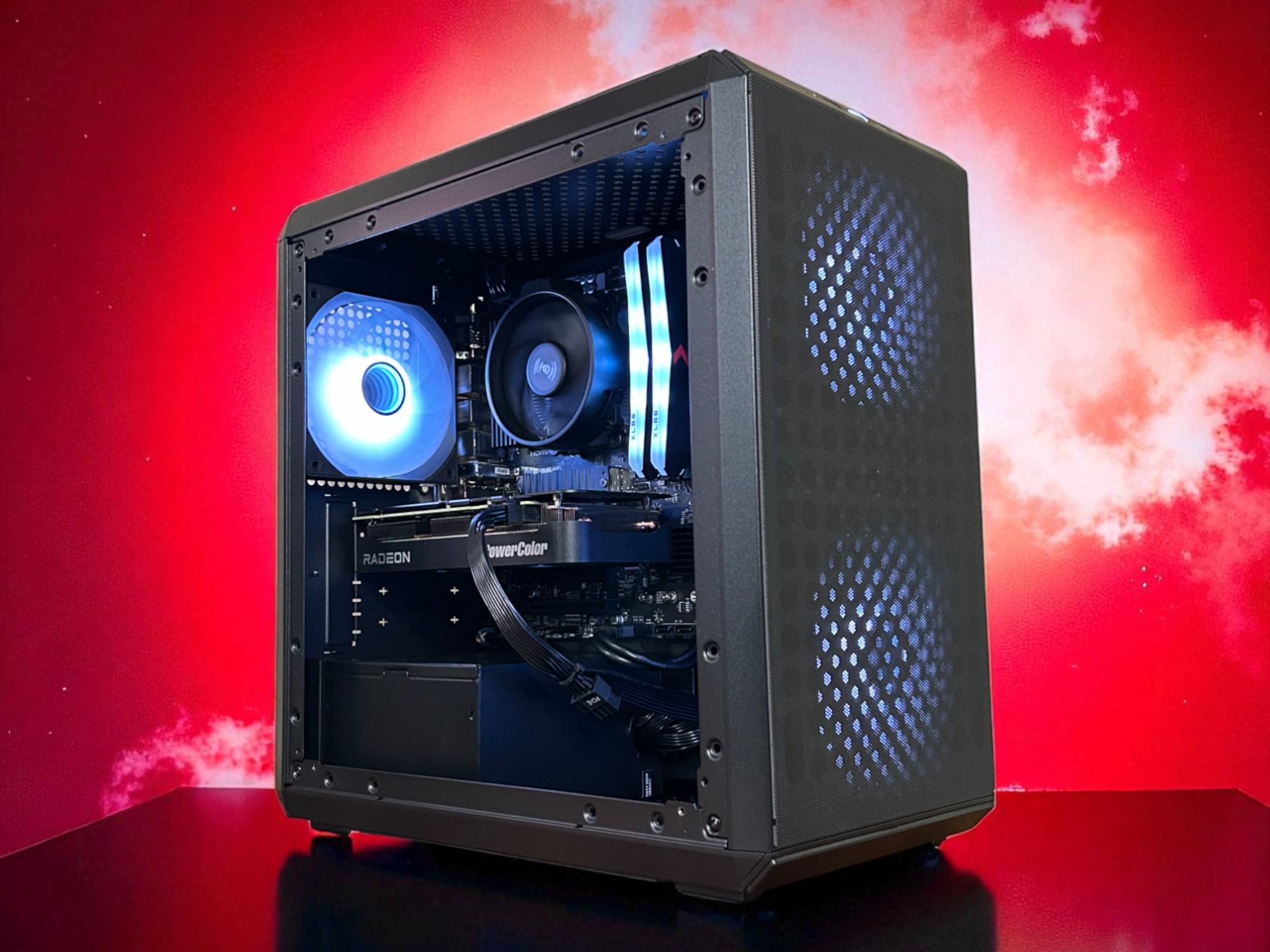 *BLACK FRIDAY SALE* RX 9060XT 8GB | Ryzen 5 5600 | 32GB DDR4 | 1TB NVMe | The Dark Trooper RX V2