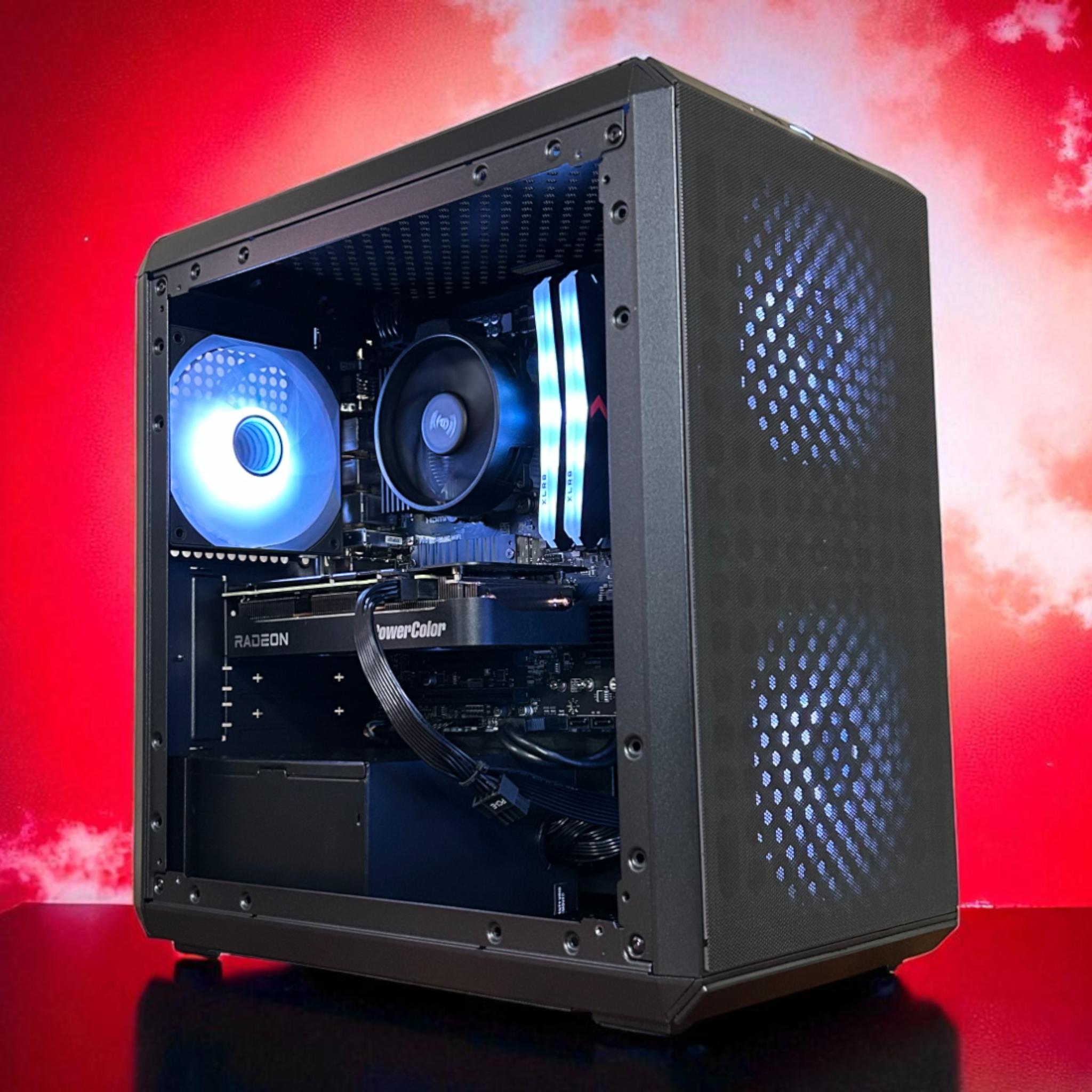 *BLACK FRIDAY SALE* RX 9060XT 8GB | Ryzen 5 5600 | 32GB DDR4 | 1TB NVMe | The Dark Trooper RX V2