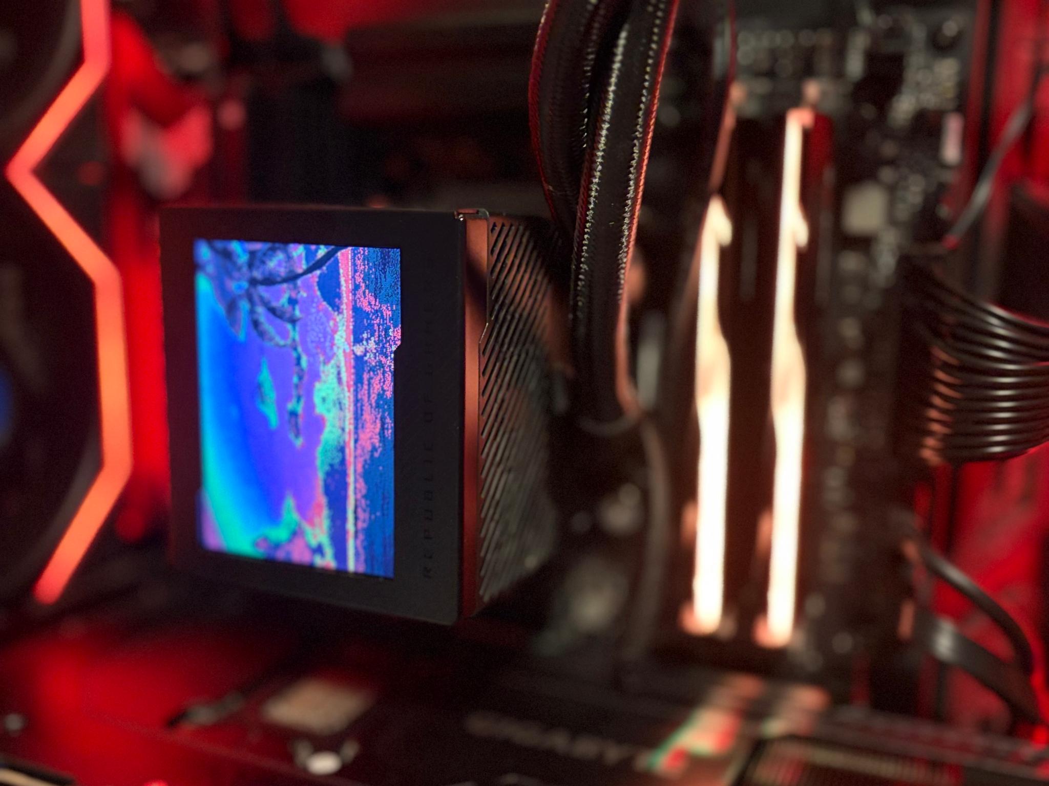 High‑End Gaming PC – RTX 5080 / 7950X / LCD Fans