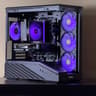 FREE SHIPPING 🖤🌈 Black RGB Gaming PC | RTX 5060 | Intel Core i7-14700F | 1 TB NVME | 16 GB RAM🌈🖤