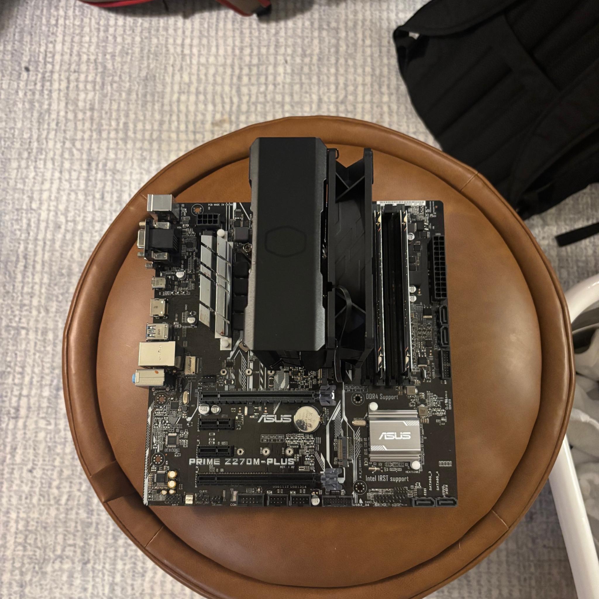 CPU MOTHERBOARD RAM COMBO Intel I5 7500 Asus PRIME z270-m Plus 16GB RAM