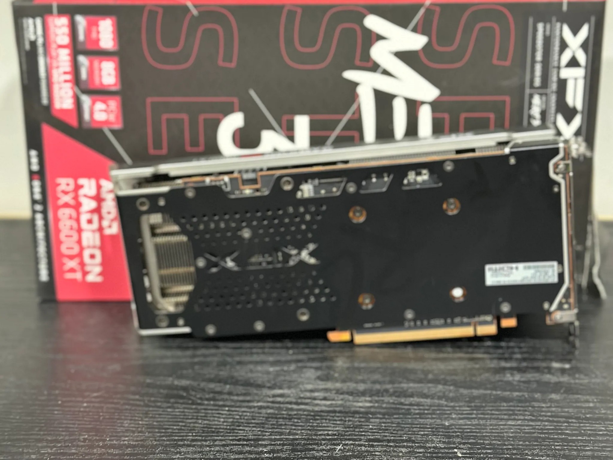 XFX Radeon RX 6600 XT 8GB GDDR6 PCI Express 4.0 BLACK Gaming Graphics Card