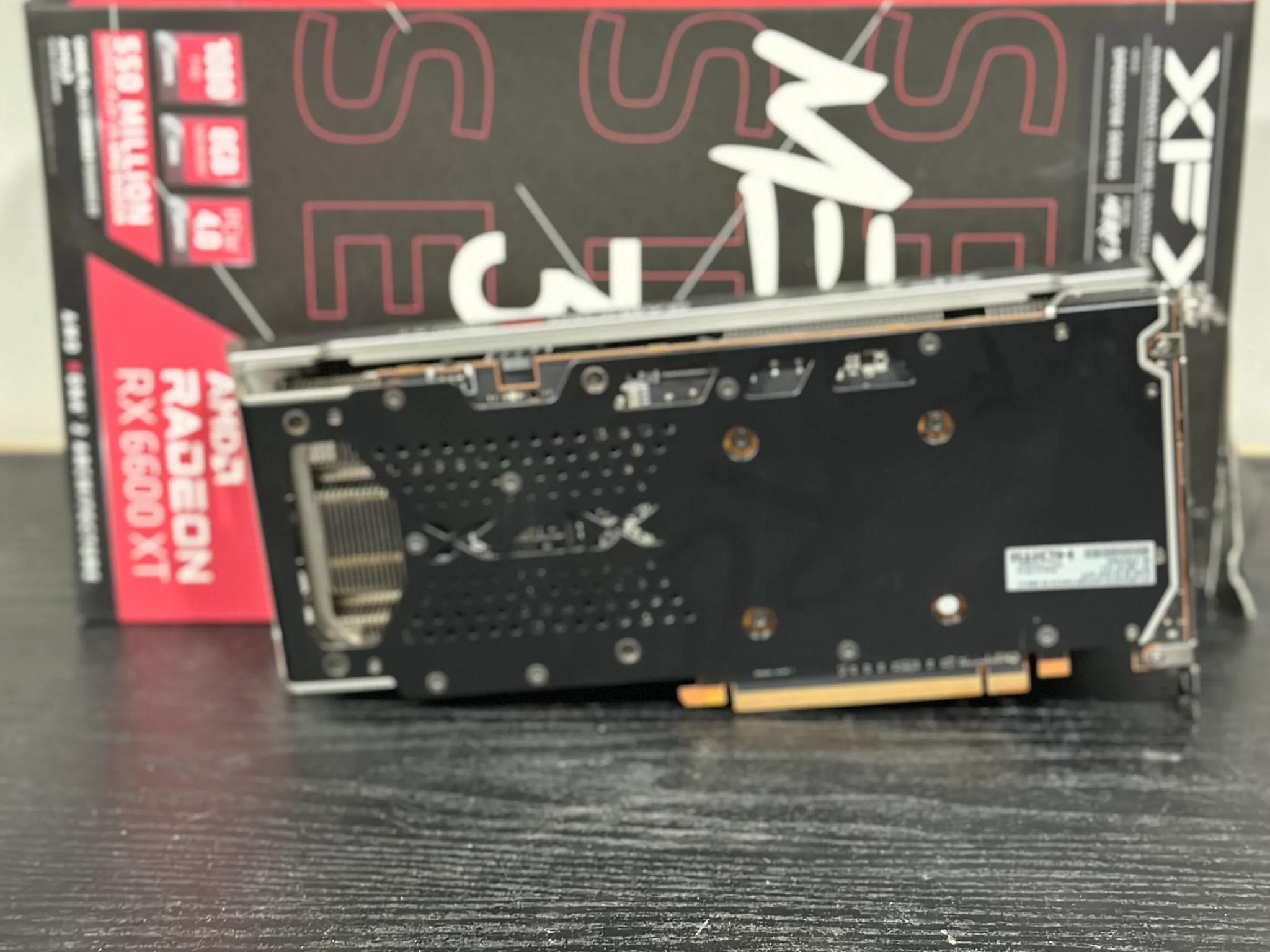 XFX Radeon RX 6600 XT 8GB GDDR6 PCI Express 4.0 BLACK Gaming Graphics Card
