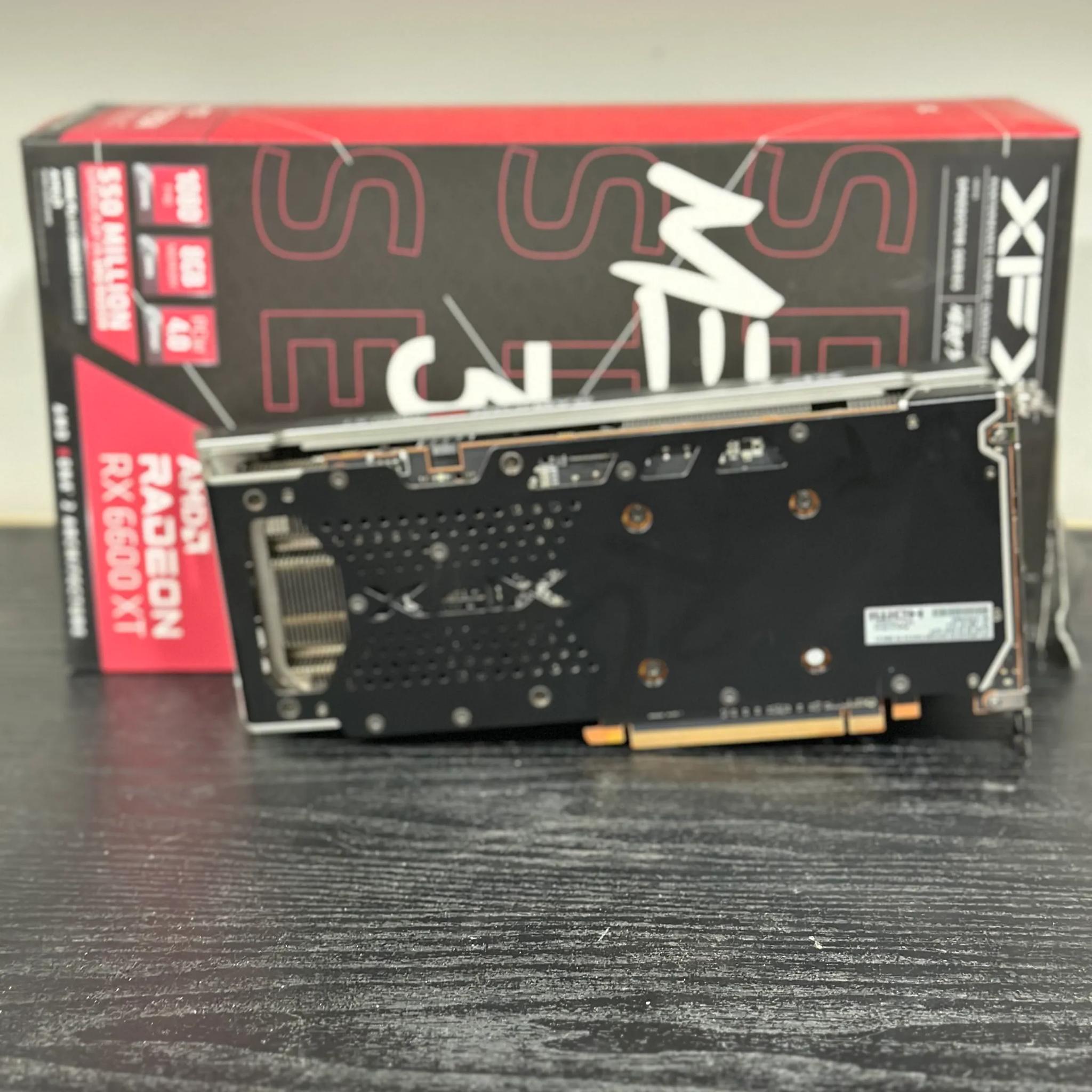 XFX Radeon RX 6600 XT 8GB GDDR6 PCI Express 4.0 BLACK Gaming Graphics Card