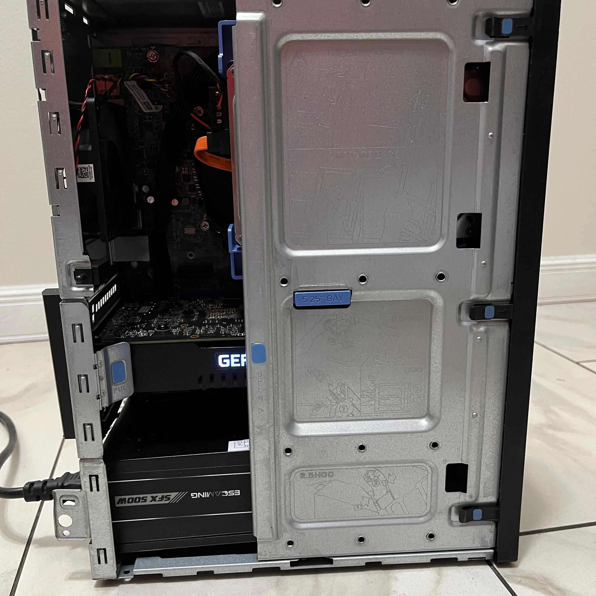 NVIDIA RTX 2070, Intel i7-6700, 16GB RAM, 1.1TB Storage - Dell Modded Gaming PC w/ Wi-Fi & BT