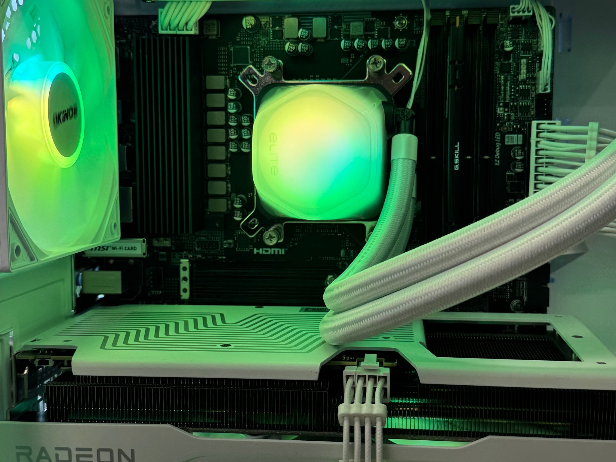 'ALL NEW PARTS' AM5 PC with AMD RYZEN 5 7500X3D & RX 9060XT 8GB