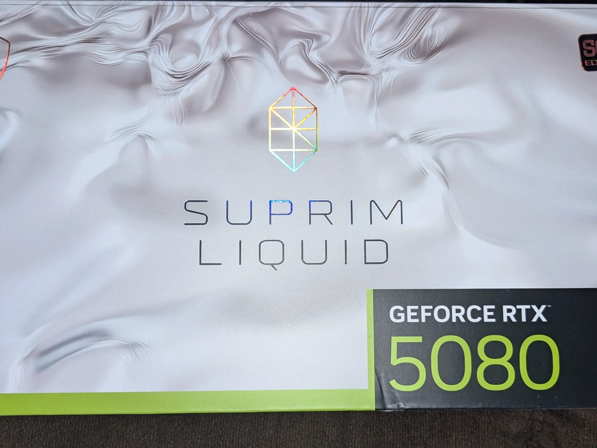 Nvidia RTX 5080 Msi Suprim liquid Soc edition