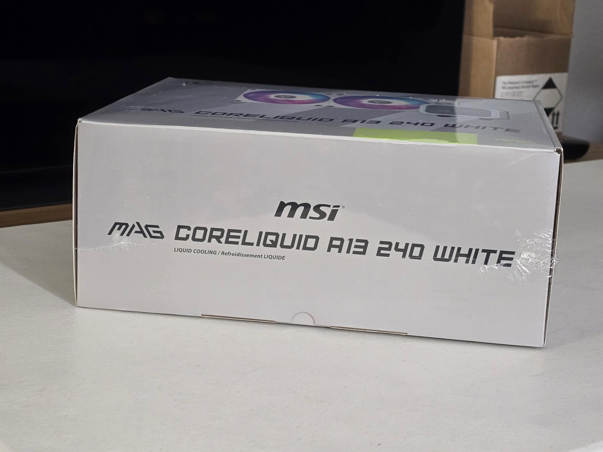 MSI MAG CORELIQUID A13 240 WHITE