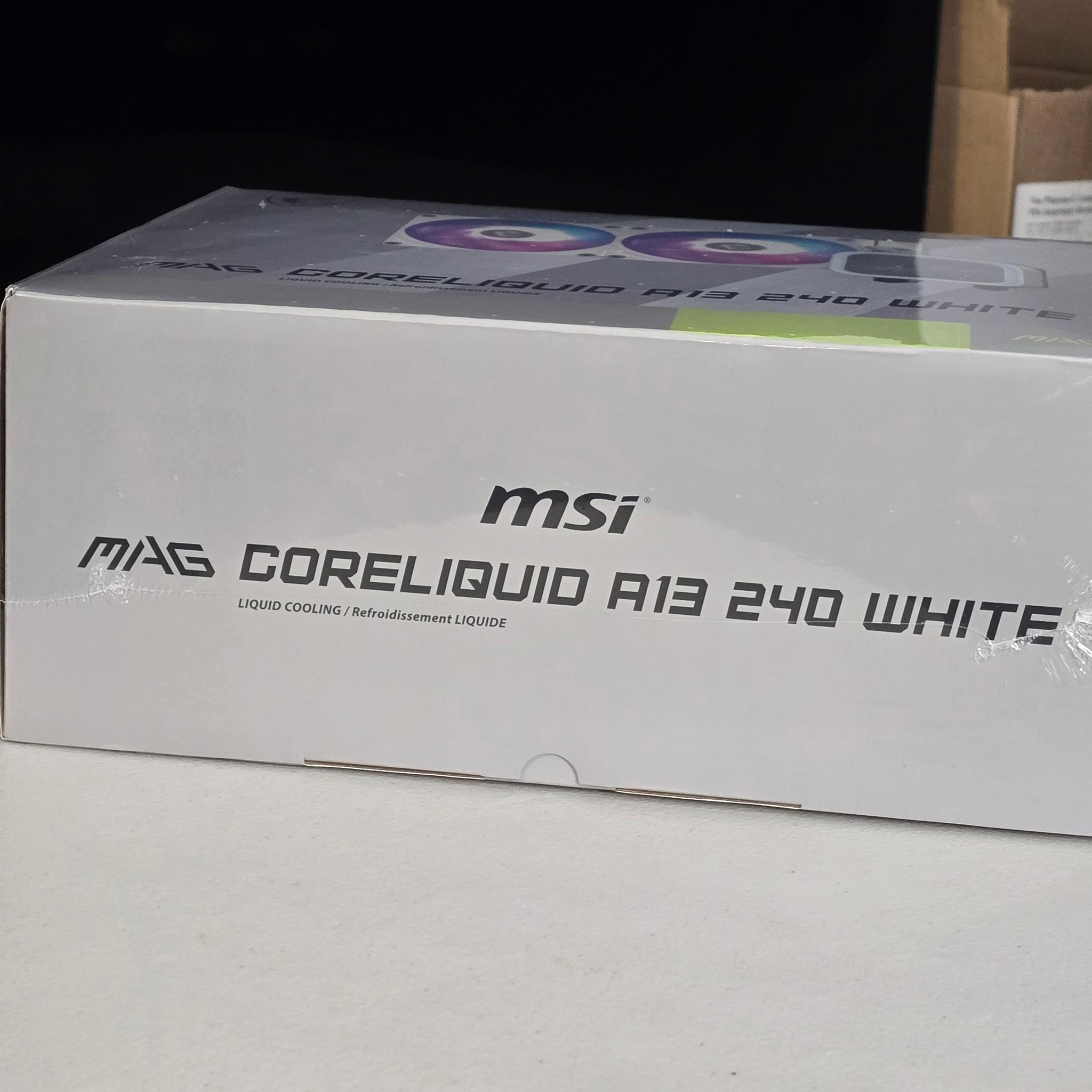 MSI MAG CORELIQUID A13 240 WHITE