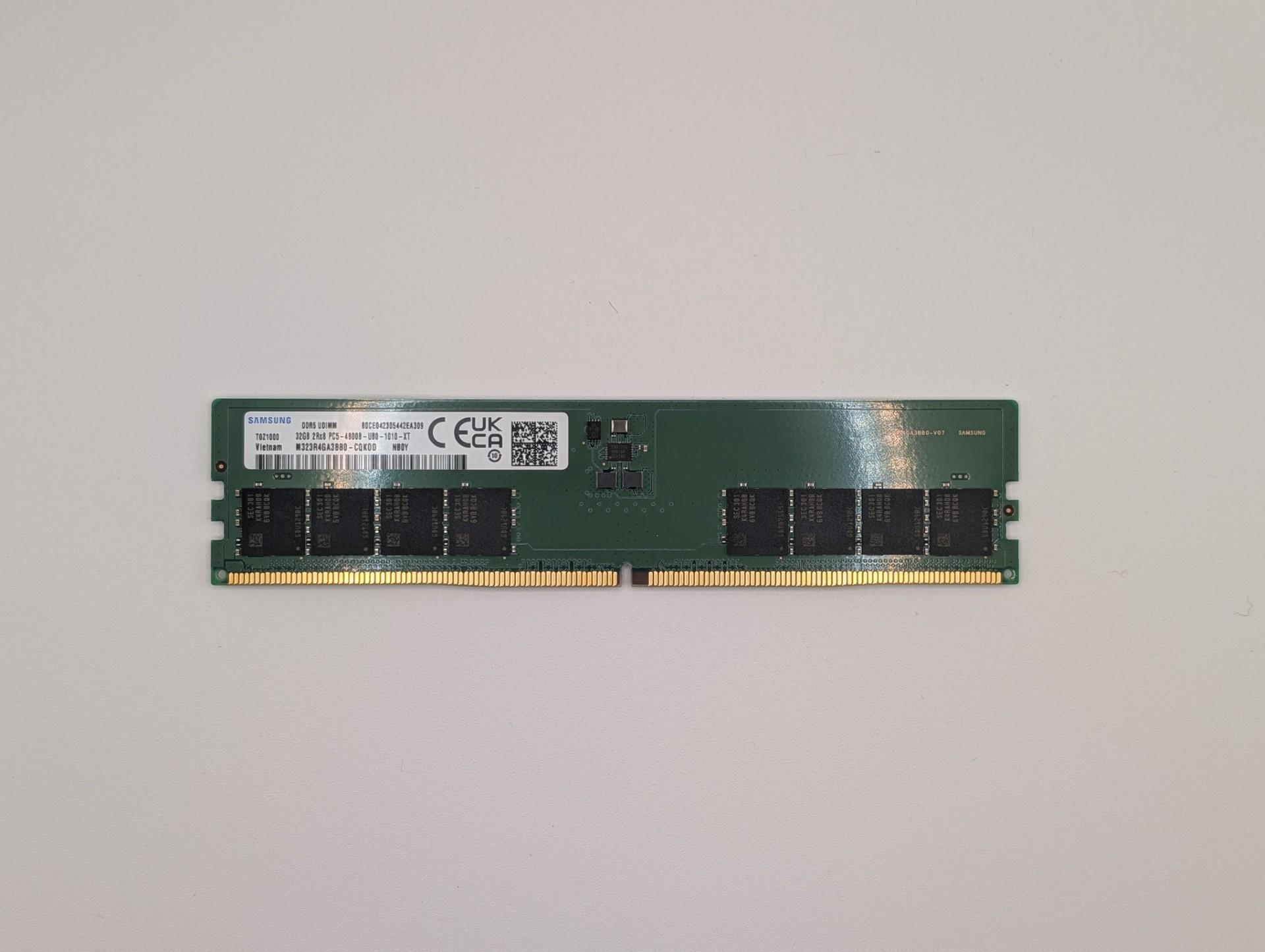 Samsung 32GB (1x32) DDR5 4800MT/s DIMM Desktop Memory