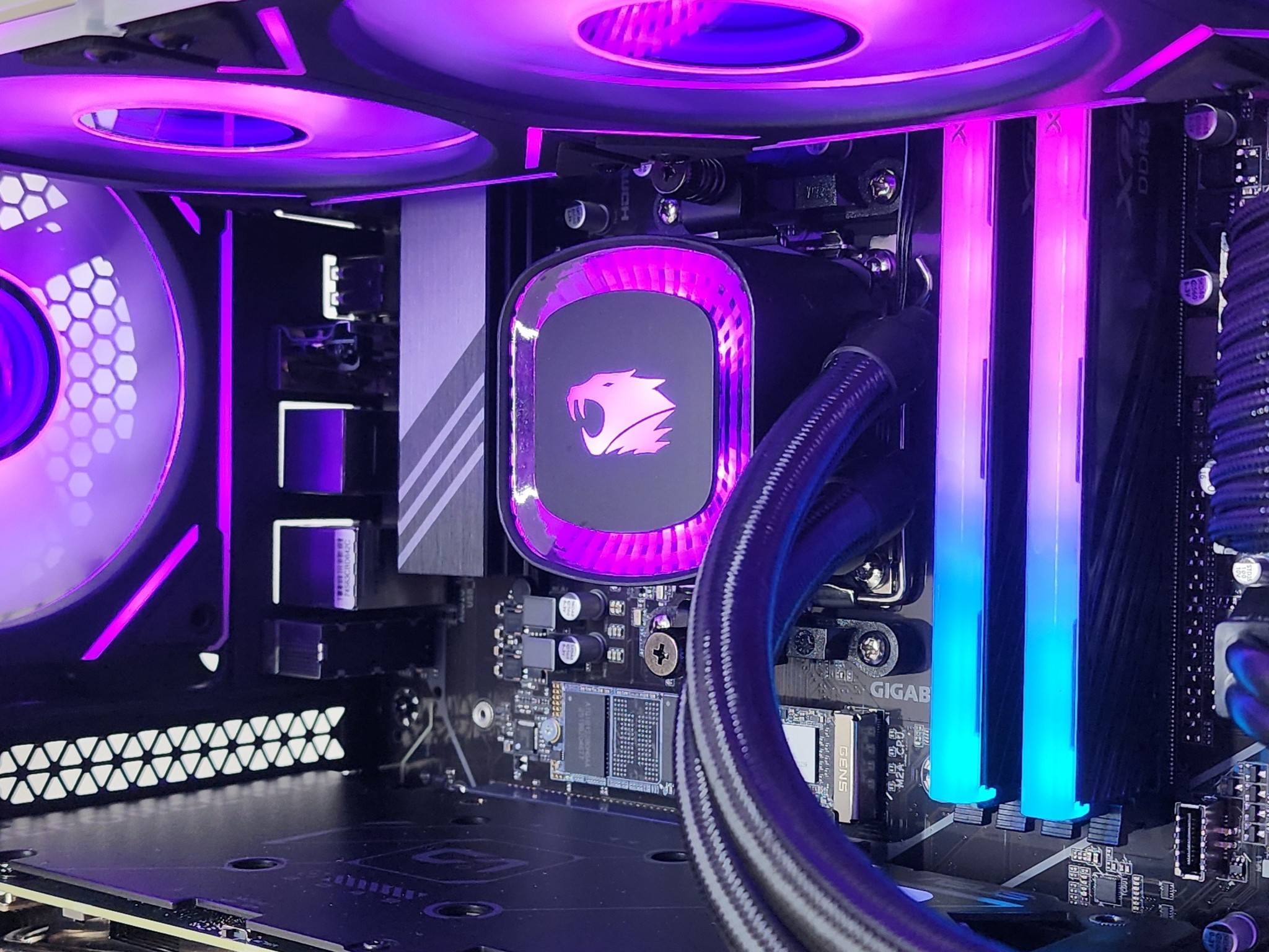 Gaming PC Ryzen 9 7900X 16GB RAM 1TB SSD RTX 4070 12GB Windows 11 Computer
