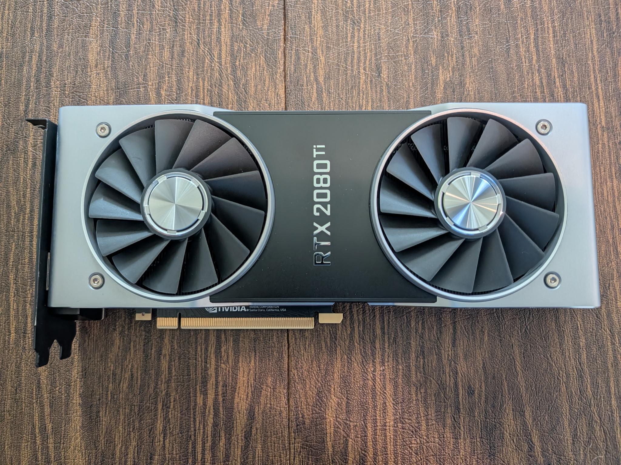 NVIDIA GeForce RTX 2080 Ti Founders Edition 11GB GDDR6