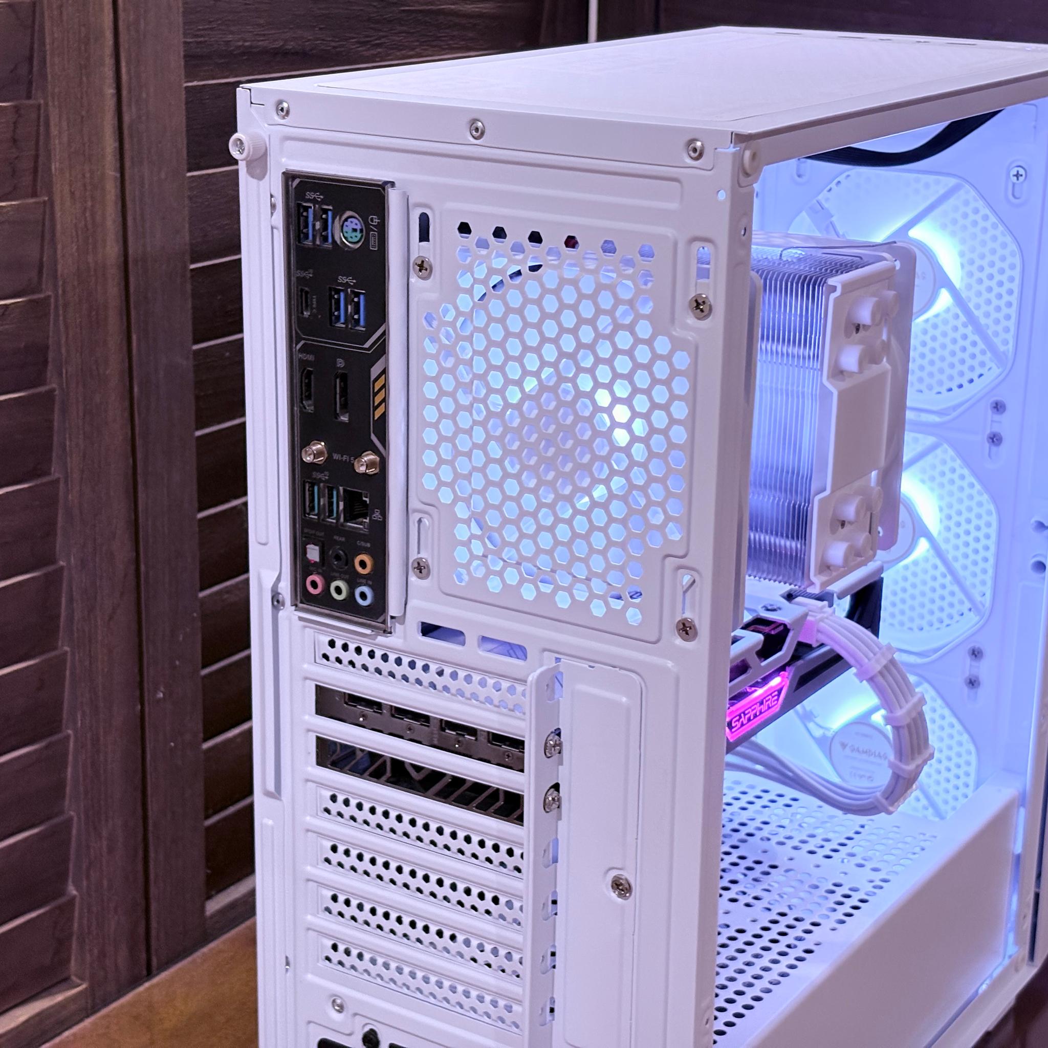 ⚪️⚪️ | Ryzen 5 + RX 6600 XT 8GB | WiFi + BT