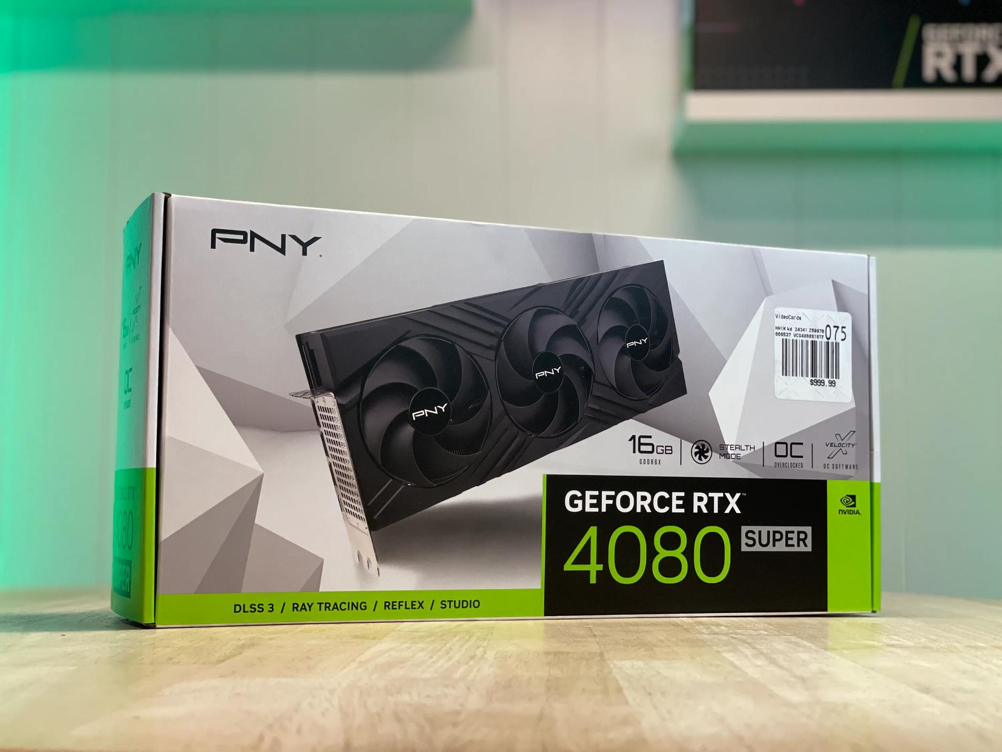 Brand New Sealed! RTX 4080 SUPER 16GB PNY VERTO OC