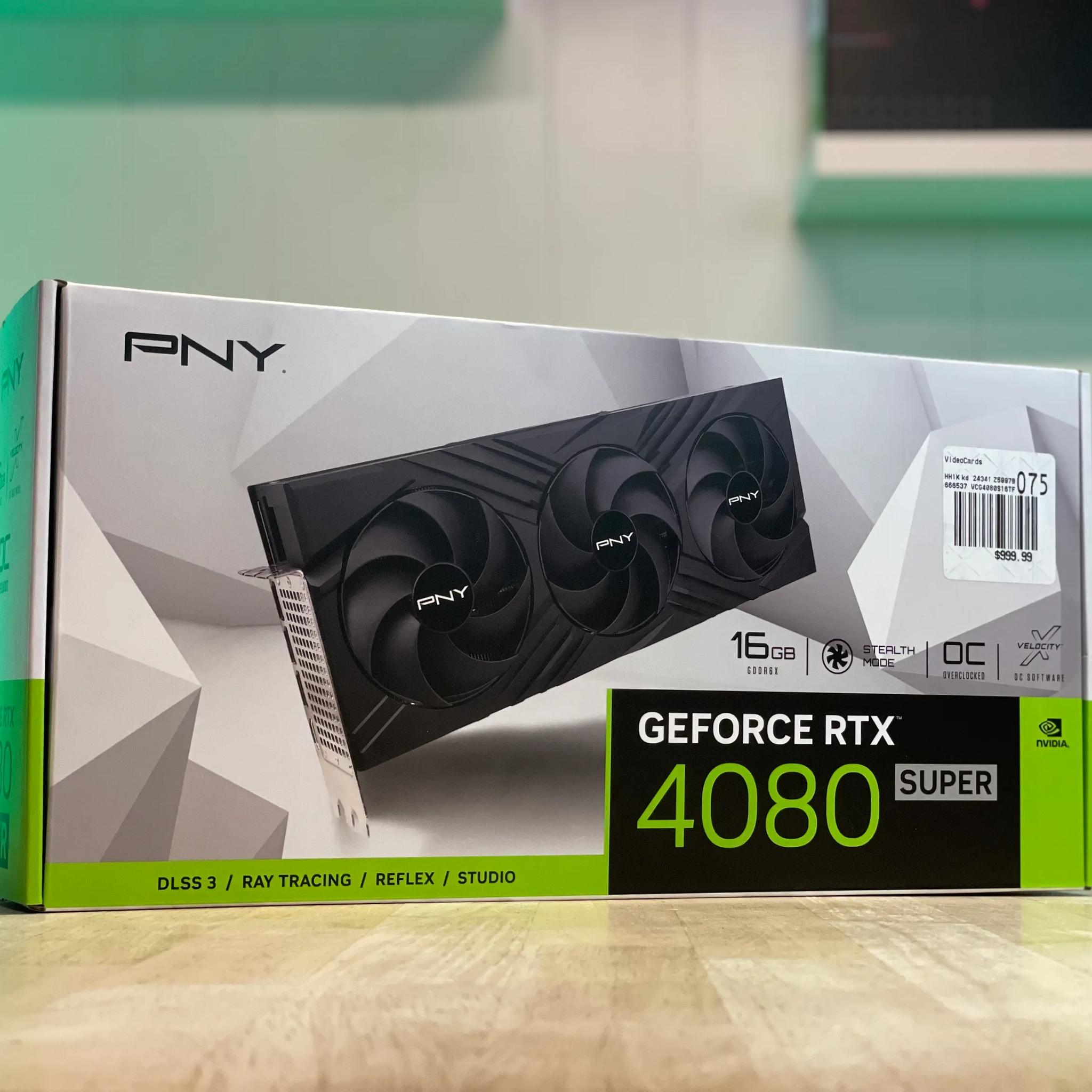 Brand New Sealed! RTX 4080 SUPER 16GB PNY VERTO OC