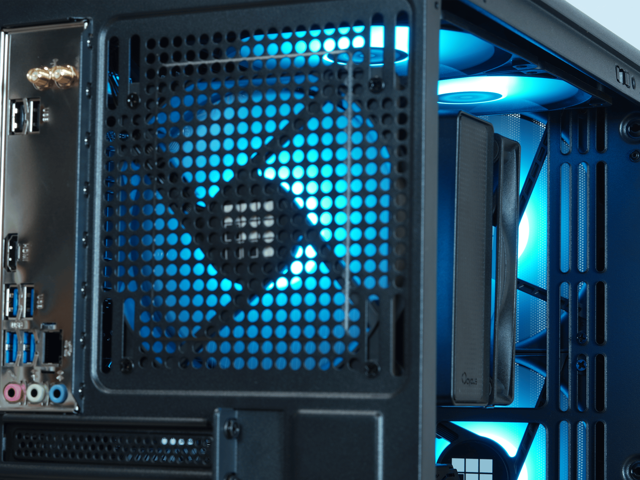 🌀Flux🌀RTX 3060 Ti, Ryzen 5 5500, 16GB DDR4 RAM, 1TB SSD w/ Wifi | 1080p Gaming PC |