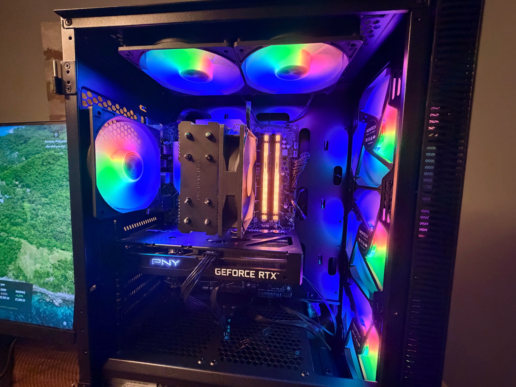 GeForce RTX 3060 Custom Gaming PC - Ryzen 5 7600X, 32GB RAM, 1TB NVMe SSD