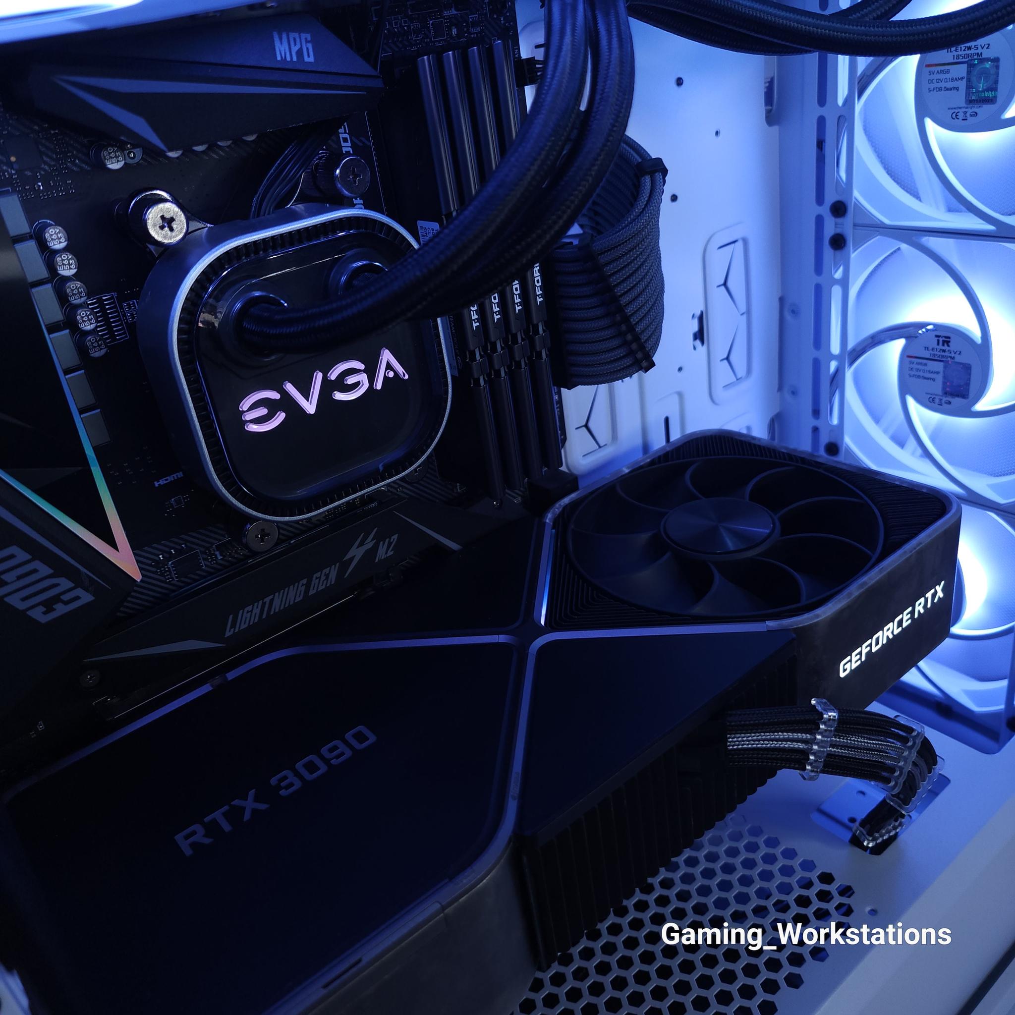 💙🤍RTX 3090 | Ryzen 9 5900X | 32GB 3200MHz | 1TB NVMe Gen 4