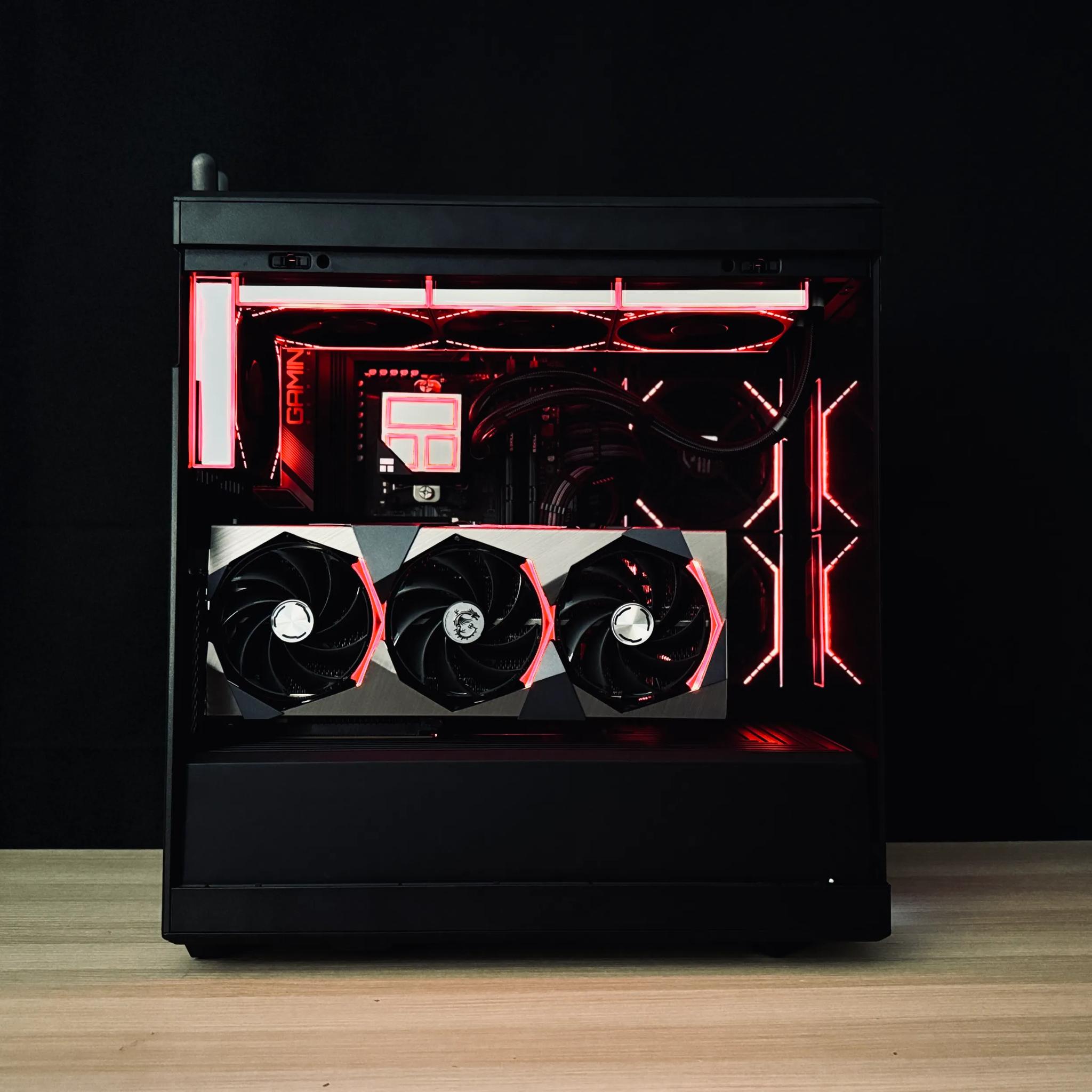 🏮SOLARIS | 4K GAMING PC : RTX 4070TI, Ryzen 7 7700X, 32GB DDR5, 2TB SSD, WIFI