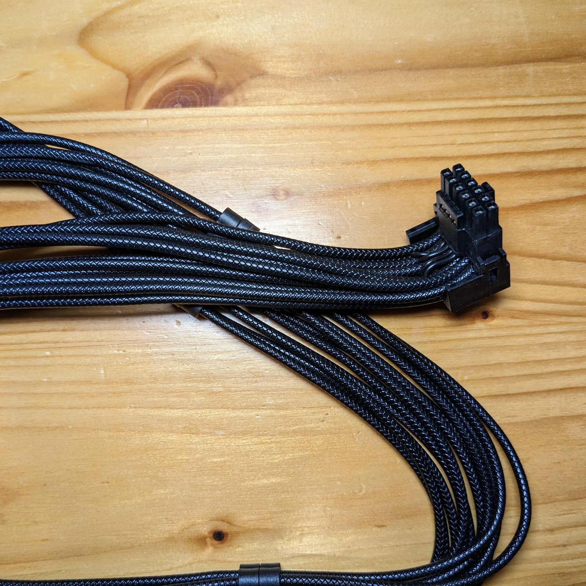 90 degree 12VHPWR adapter for Corsair power supplies