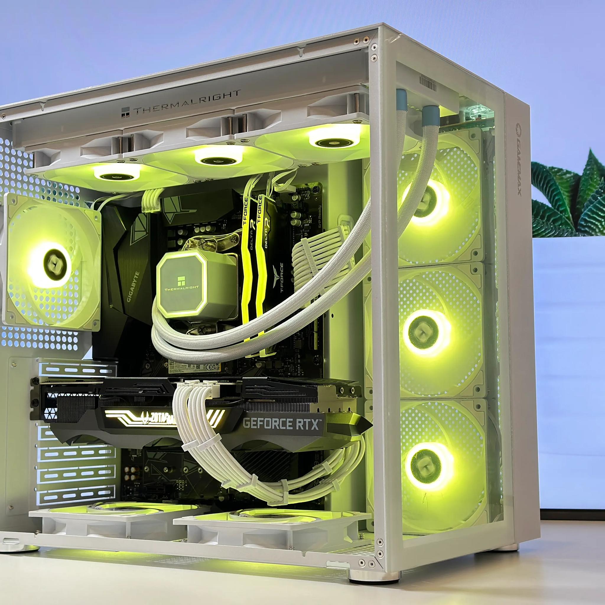 🌊Liquid Cooled Gaming PC🌊 Nvidia RTX 3080 10GB🚀Intel 12600k 10Cores🚀32GB DDR4🚀1TB NVME