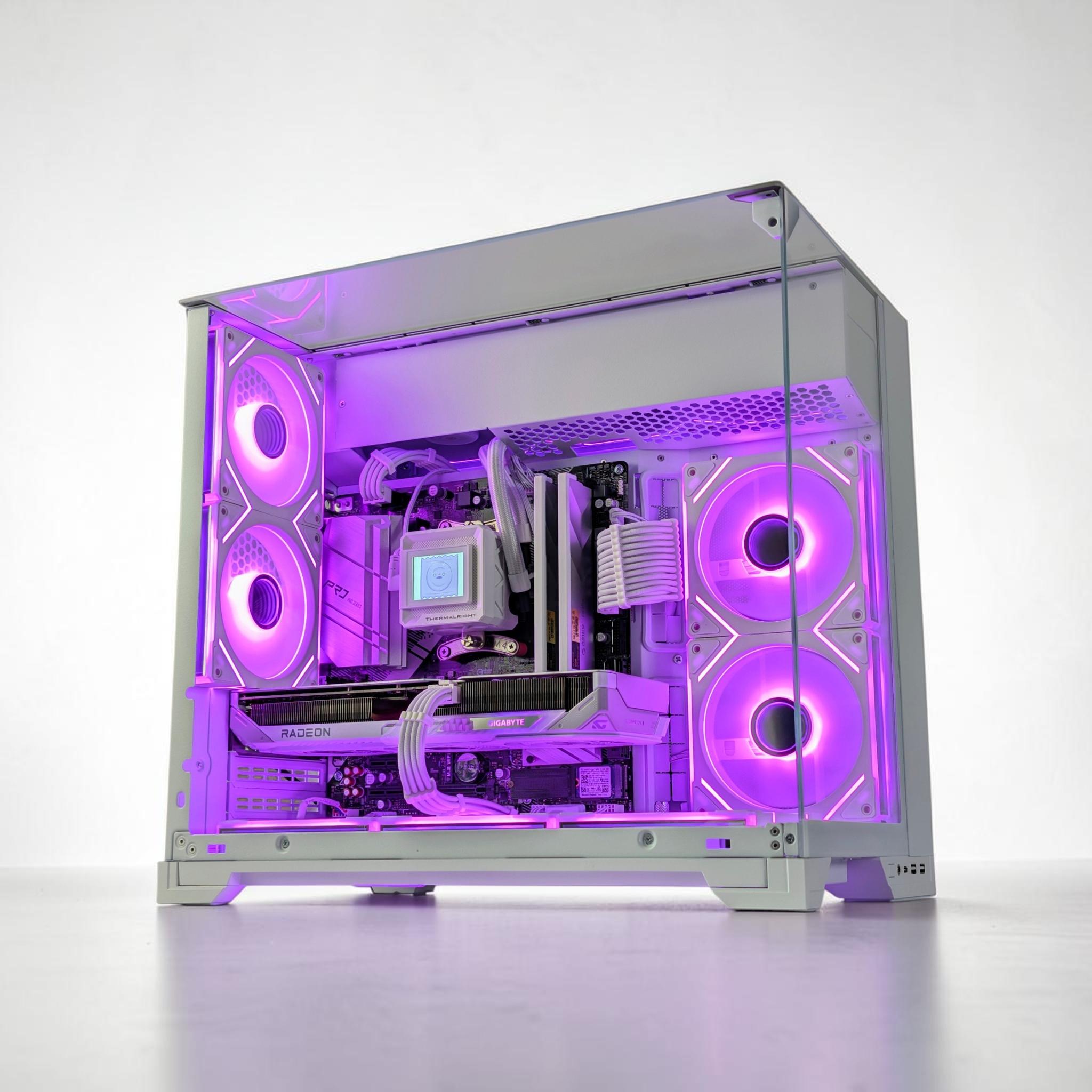 🤍🏔️Alaska🏔️❄️Gaming PC❄️AMD RX 9060 XT 16GB❄️AMD Ryzen 7 5800X 8 core❄️32GB DDR4❄️1TB SSD