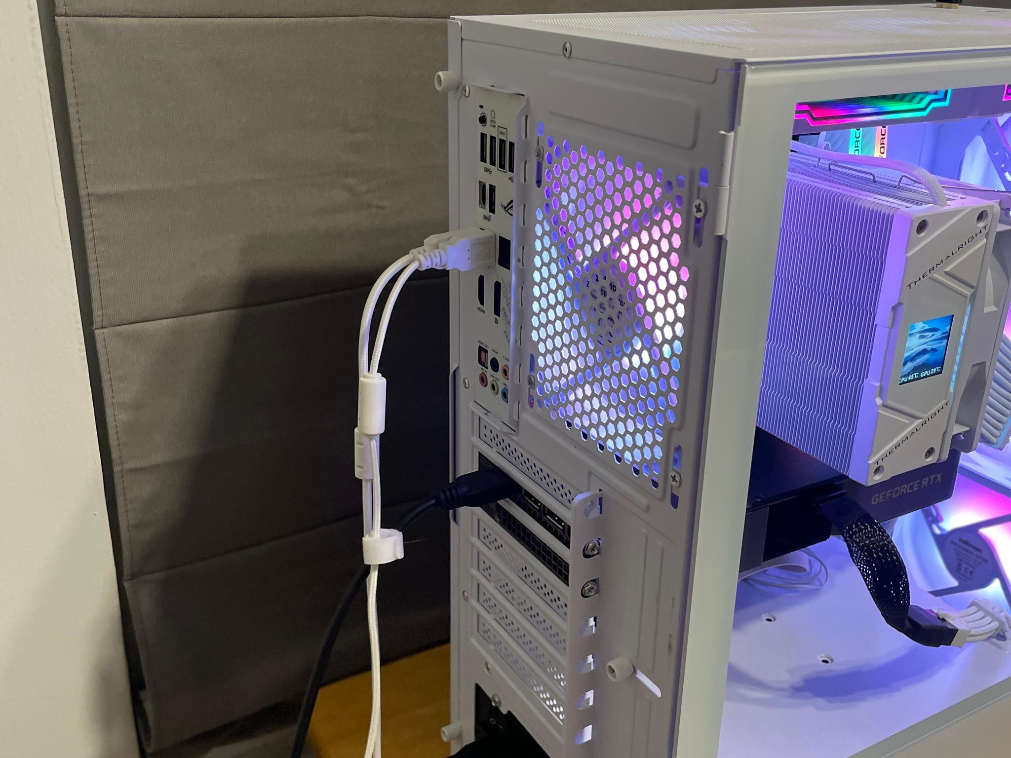💎 “Premium White Gaming Rig – Ryzen 7 | RTX 3070