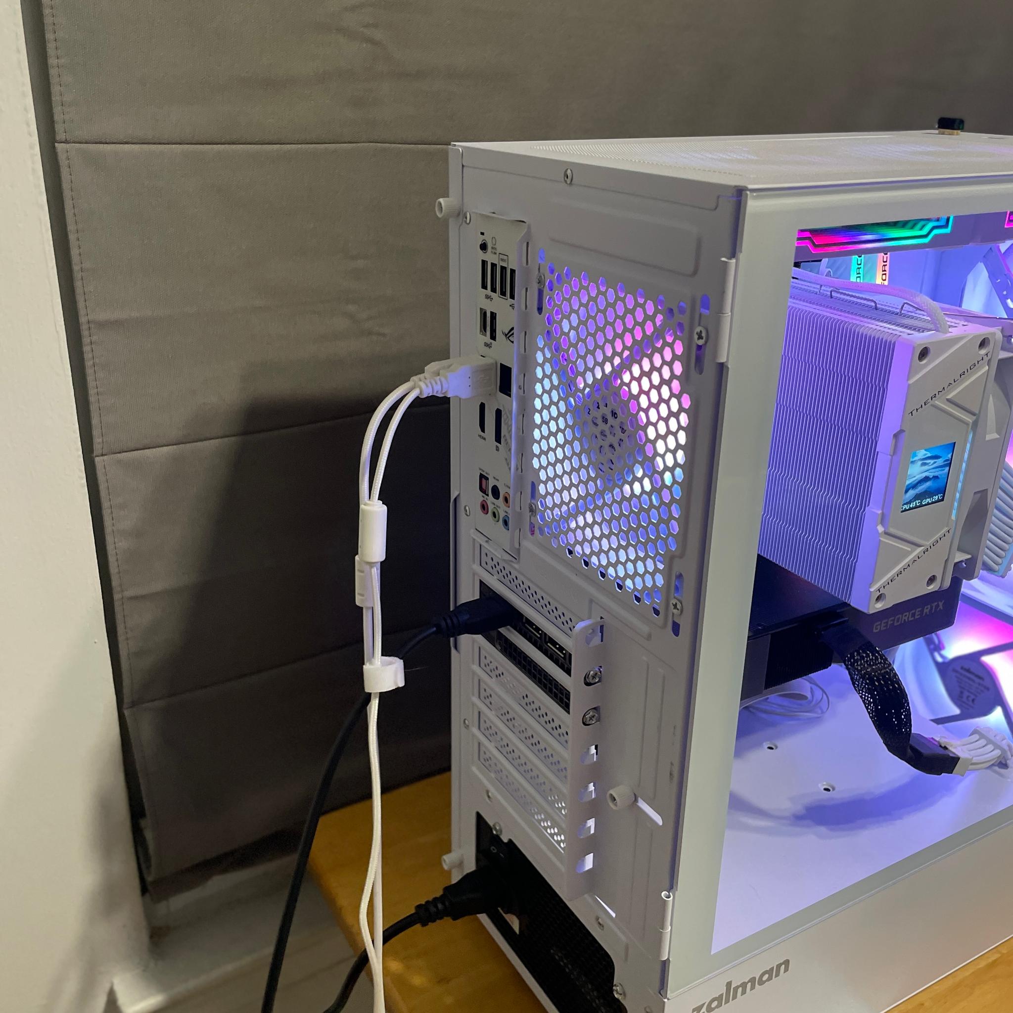 💎 “Premium White Gaming Rig – Ryzen 7 | RTX 3070