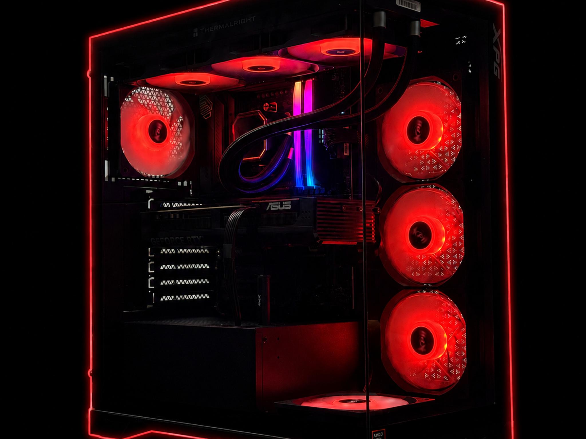 Creator Pc High End System / RTX 5070 Ti / Ryzen 7 9850X3D / 32GB DDR5 / 2TB SSD / Warranty included