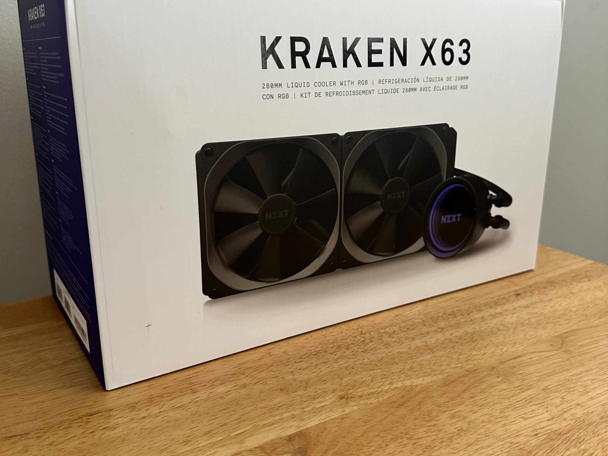 NZXT Kraken X63 280mm All-In-One Liquid Cooler