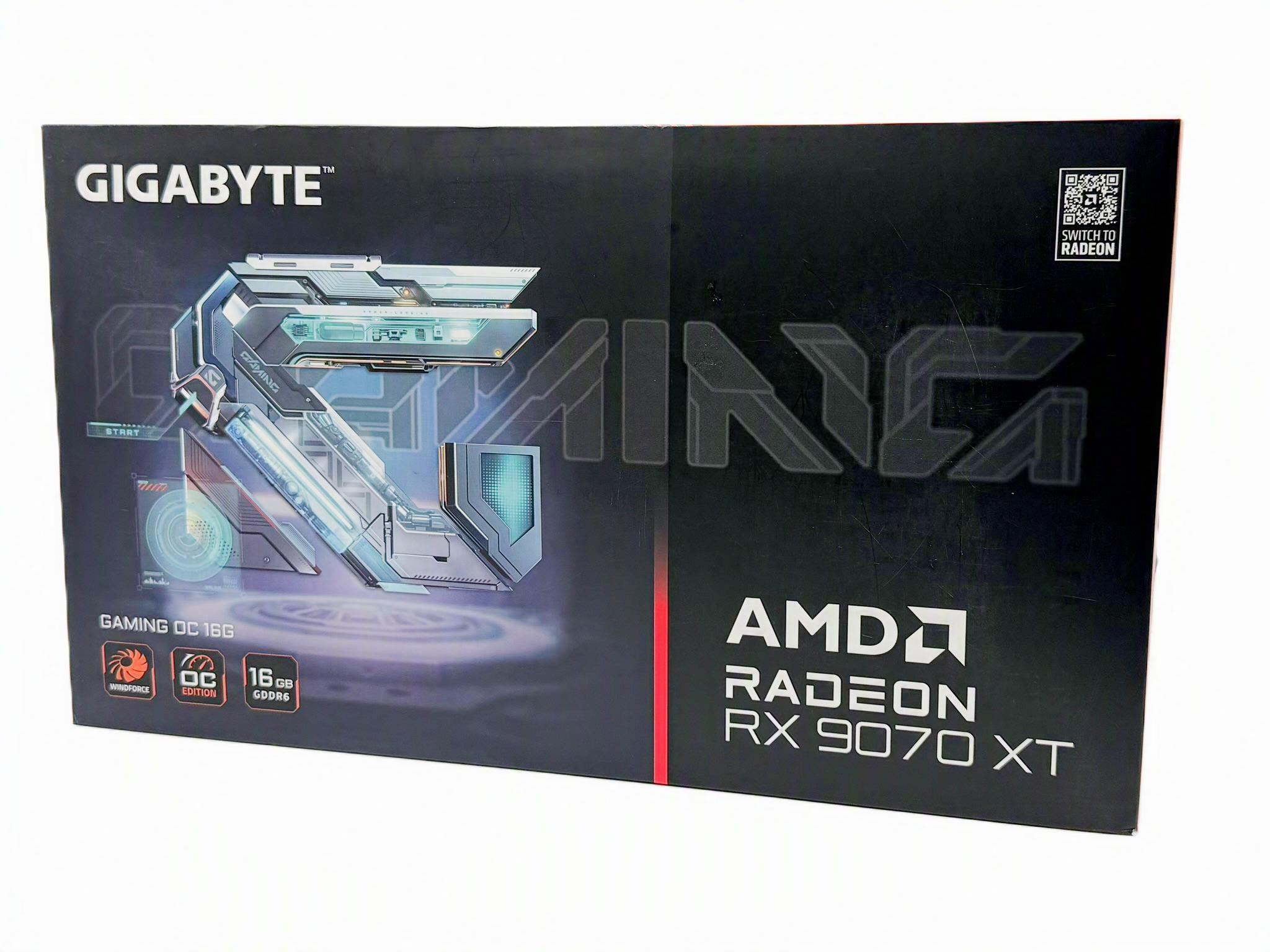 GIGABYTE RX 9070 XT GAMING OC 16G Brand New Sealed