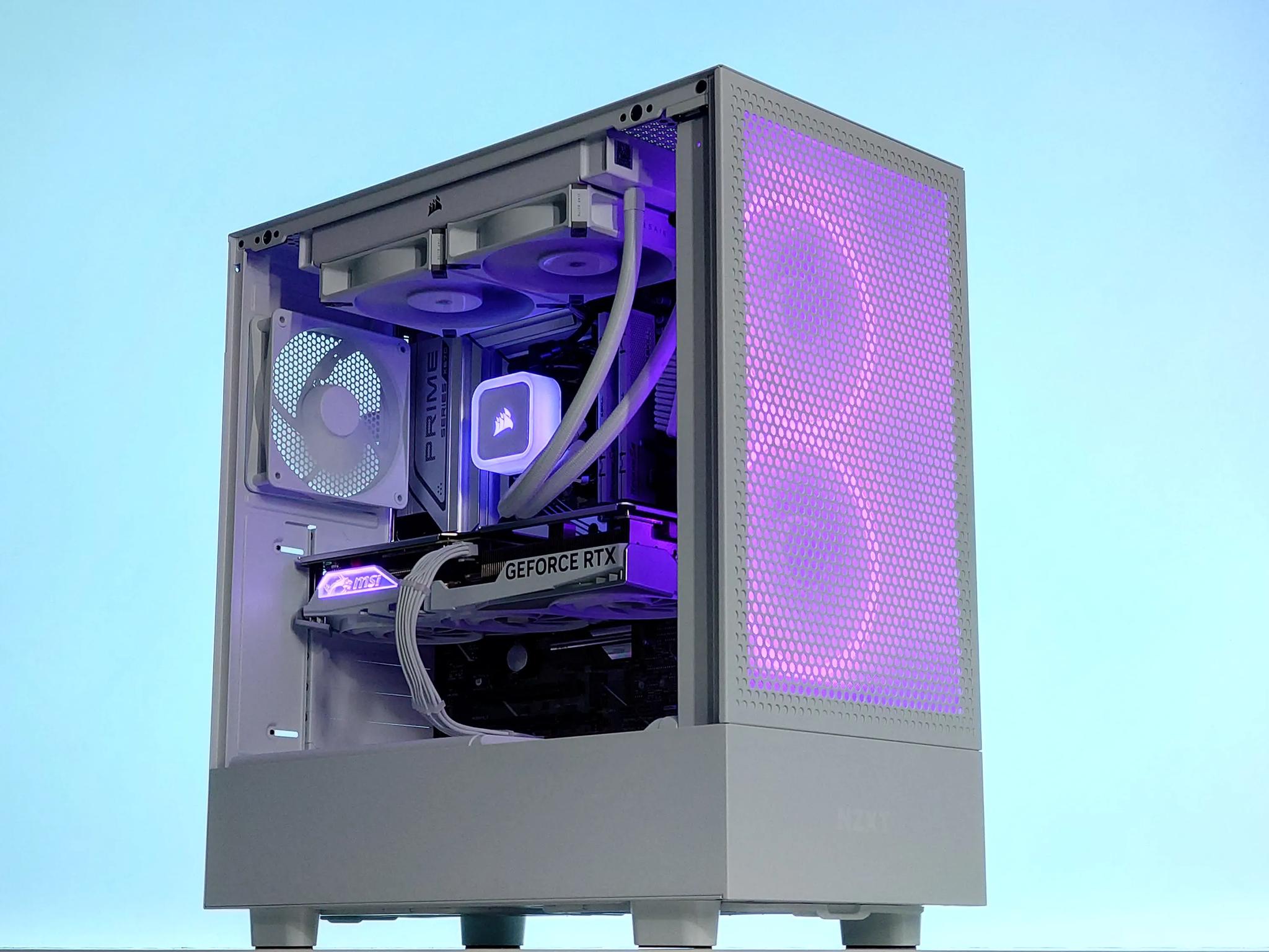 🌬️☃️Extreme Gaming PC❄️Nvidia RTX 4070 Ti 12GB❄️AMD Ryzen 7 7700❄️32GB DDR5❄️1TB NVME