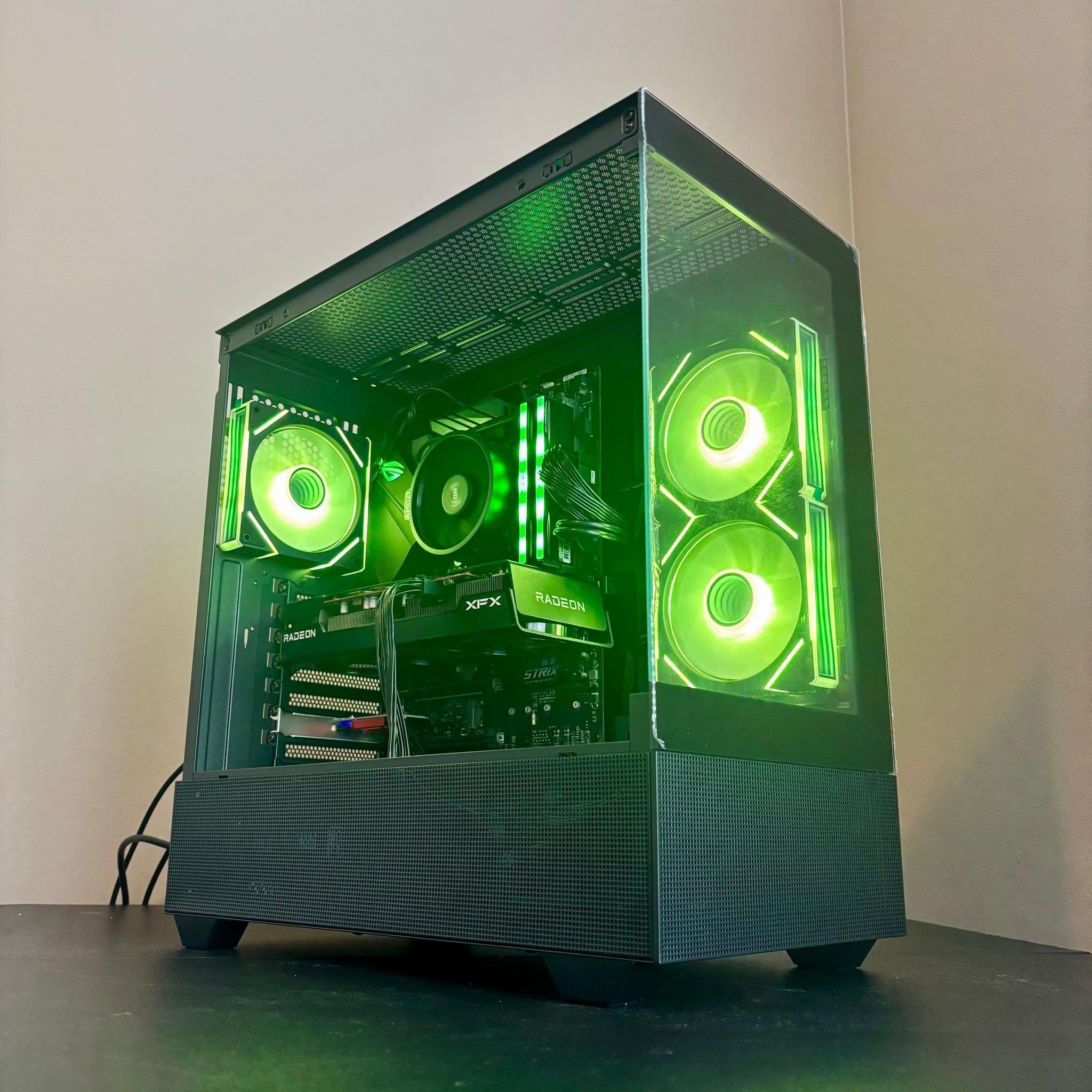 Radeon RX 6600 XT Custom Gaming PC - Ryzen 3 3100