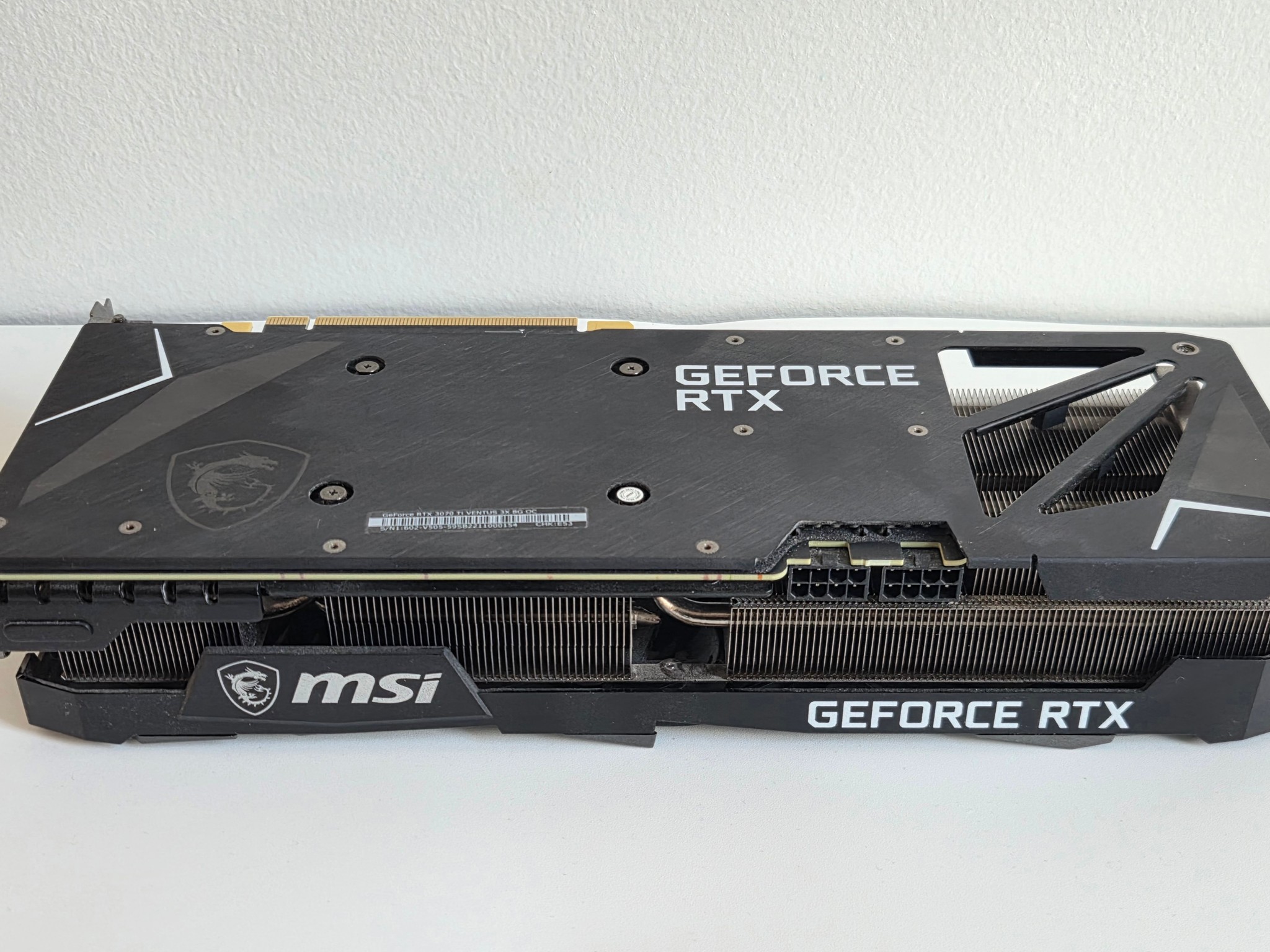MSI GeForce RTX 3070 Ti VENTUS 3x 8G OC - 8GB GDDR6X, 1800 MHz