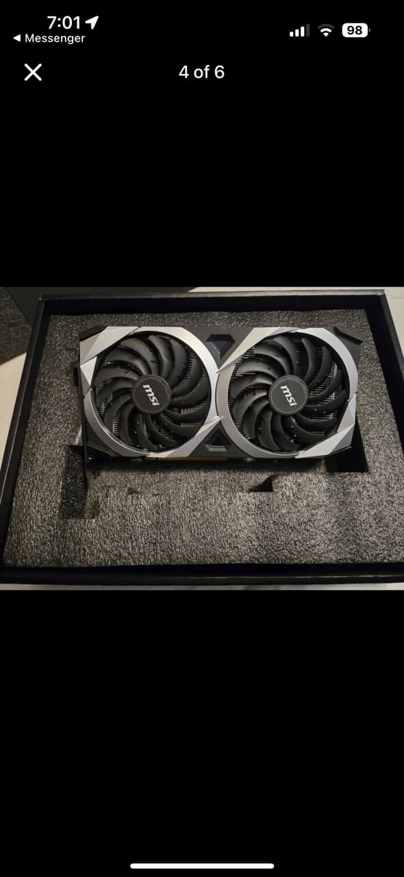 MSI AMD RX 6600XT