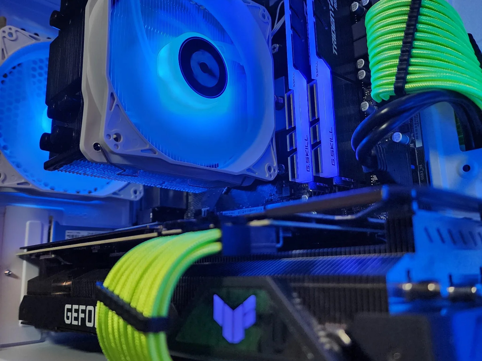 🤍💙💚 ASUS RTX 3070 TUF // AMD Ryzen 7 5700G // G.Skill Trident Z RGB 16GB 