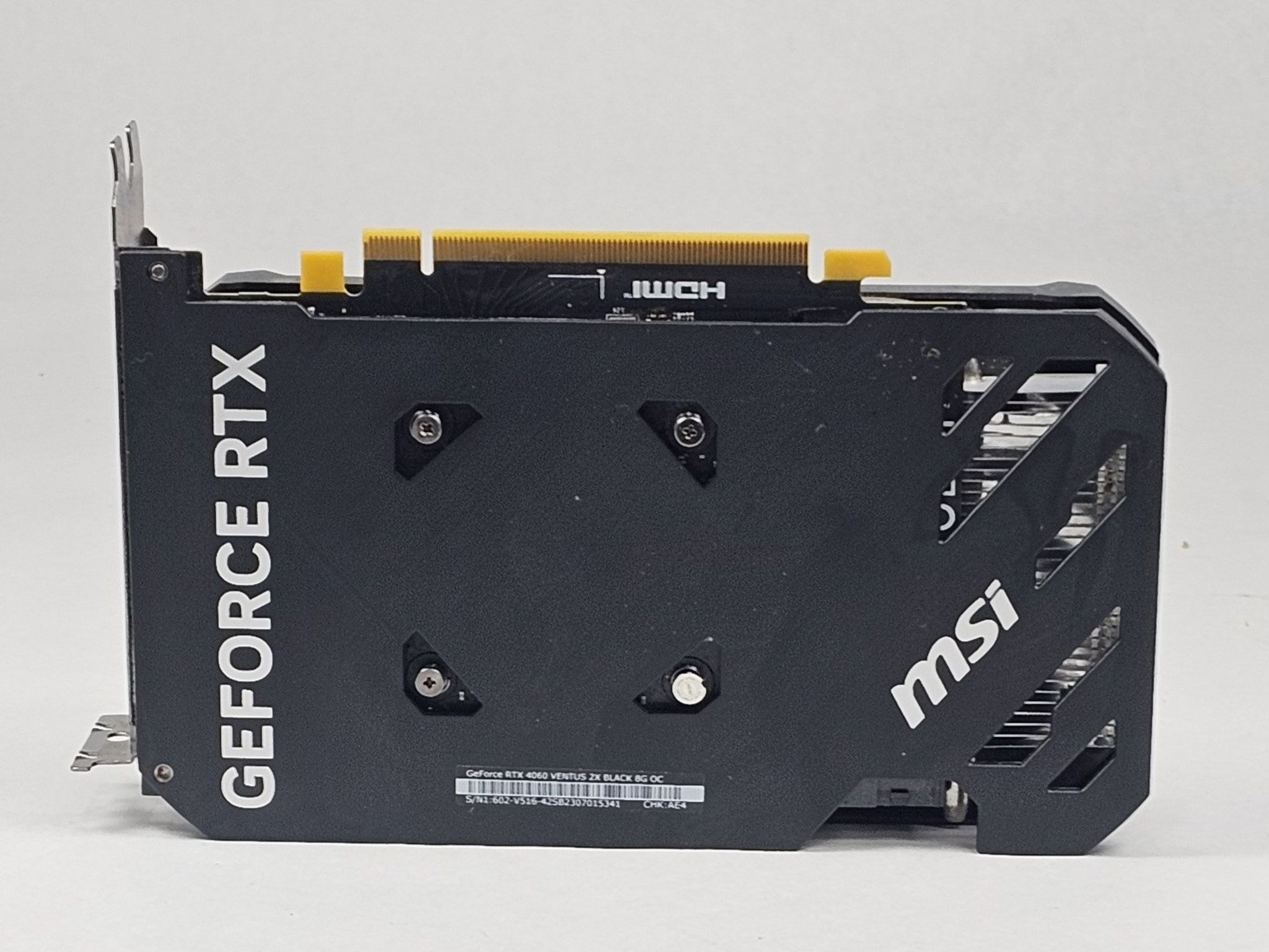 RTX 4060 MSI Ventus 2X Black OC 8GB