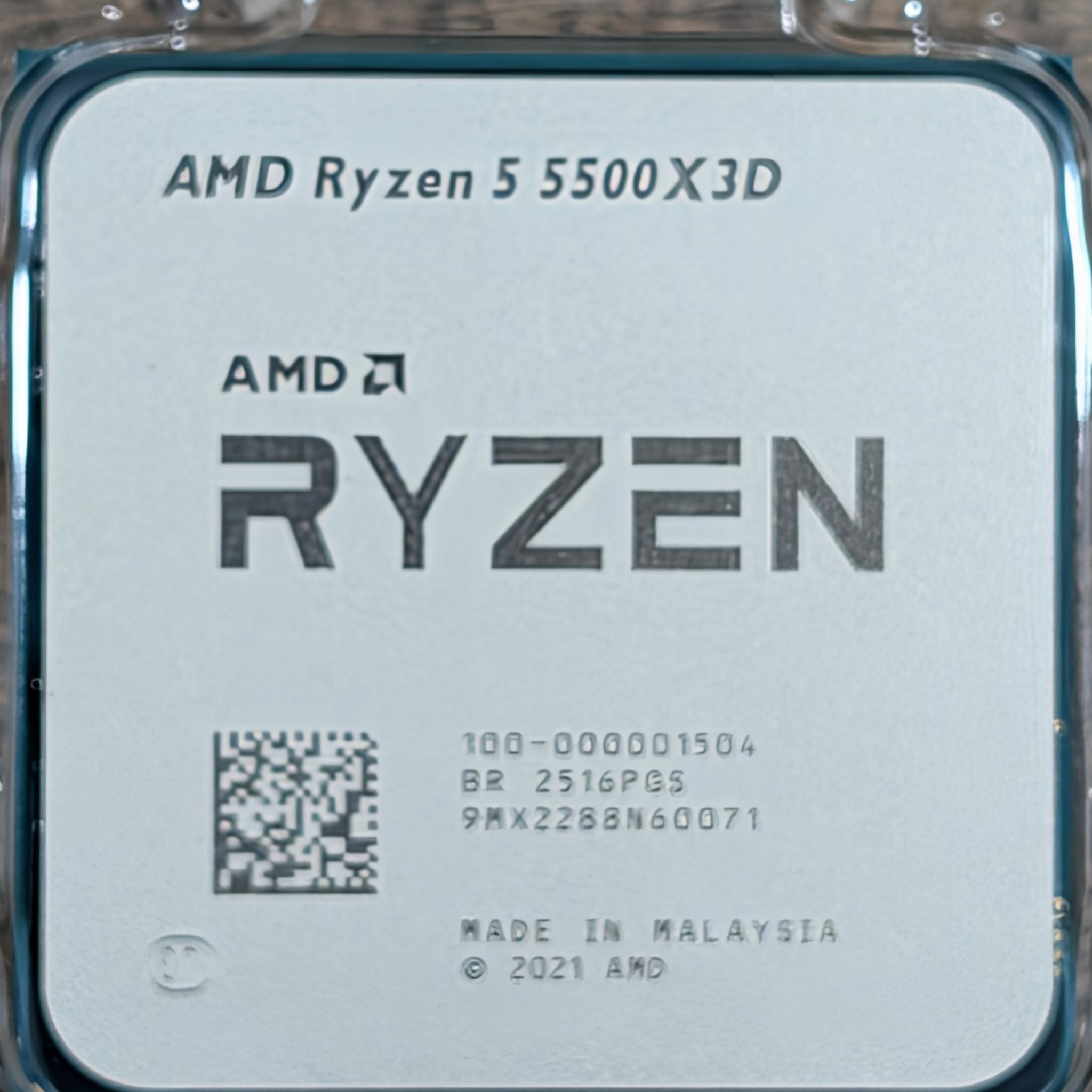 AMD Ryzen 5 5500X3D CPU