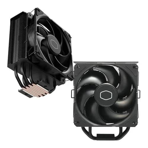 NEW - Cooler Master Hyper 212 Black CPU Air Cooler – 120mm High Performance PWM Fan