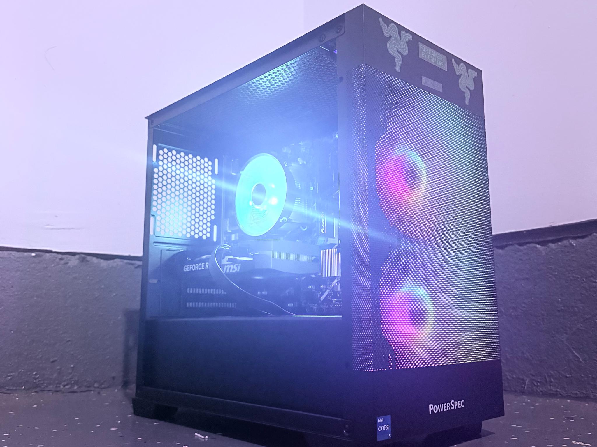 🌈"Cyber Vortex"⚫️ | 1440p Gaming | RTX 5060 | i5 14400F | 16GB DDR5 | 1TB SSD | Free Shipping